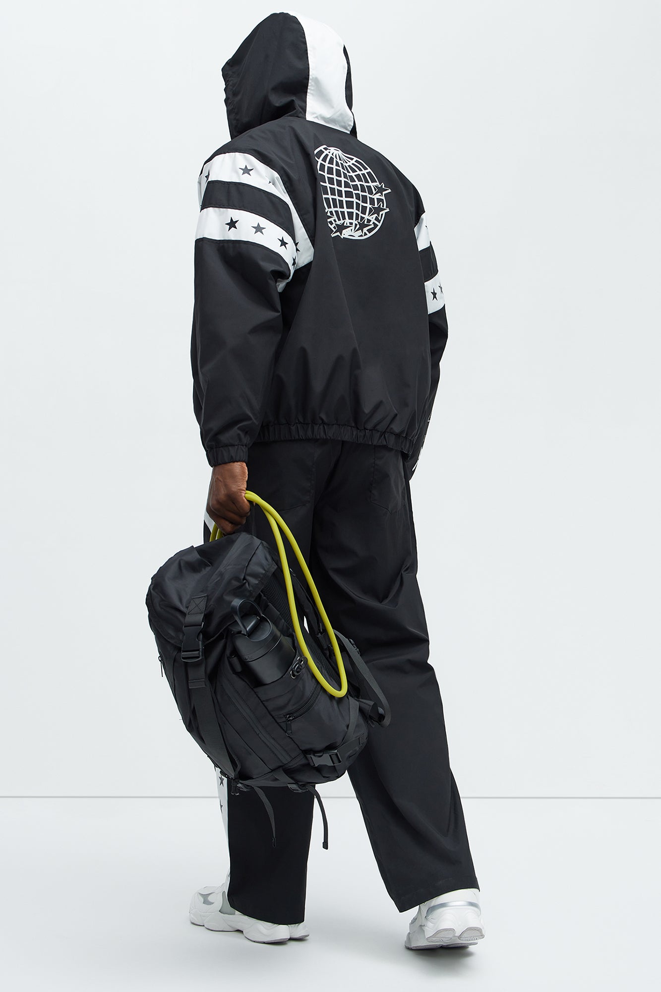 All Star Active Jacket - Black/White - Image 6