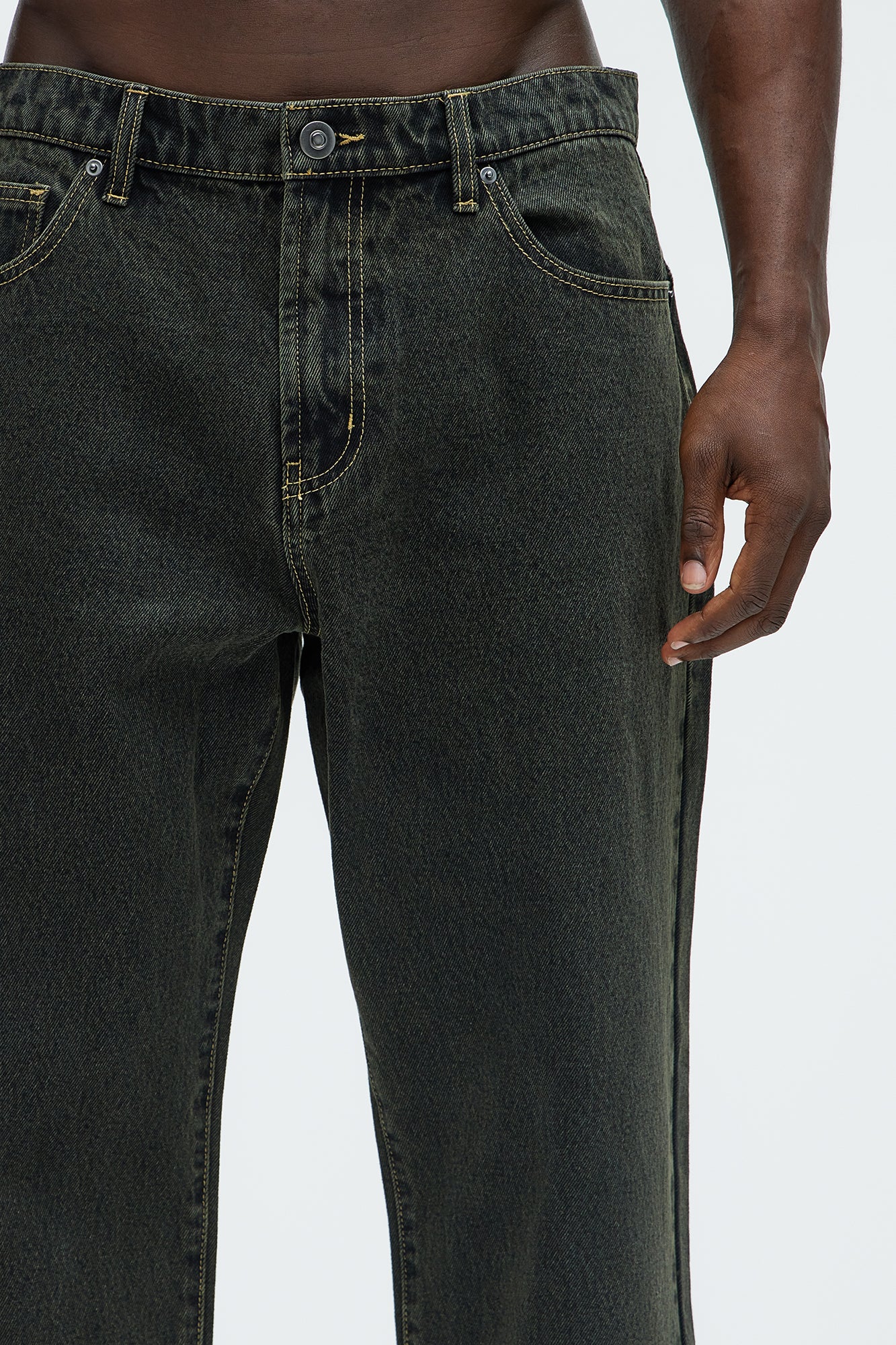Your Everyday Straight Jeans - Black Wash - Image 4