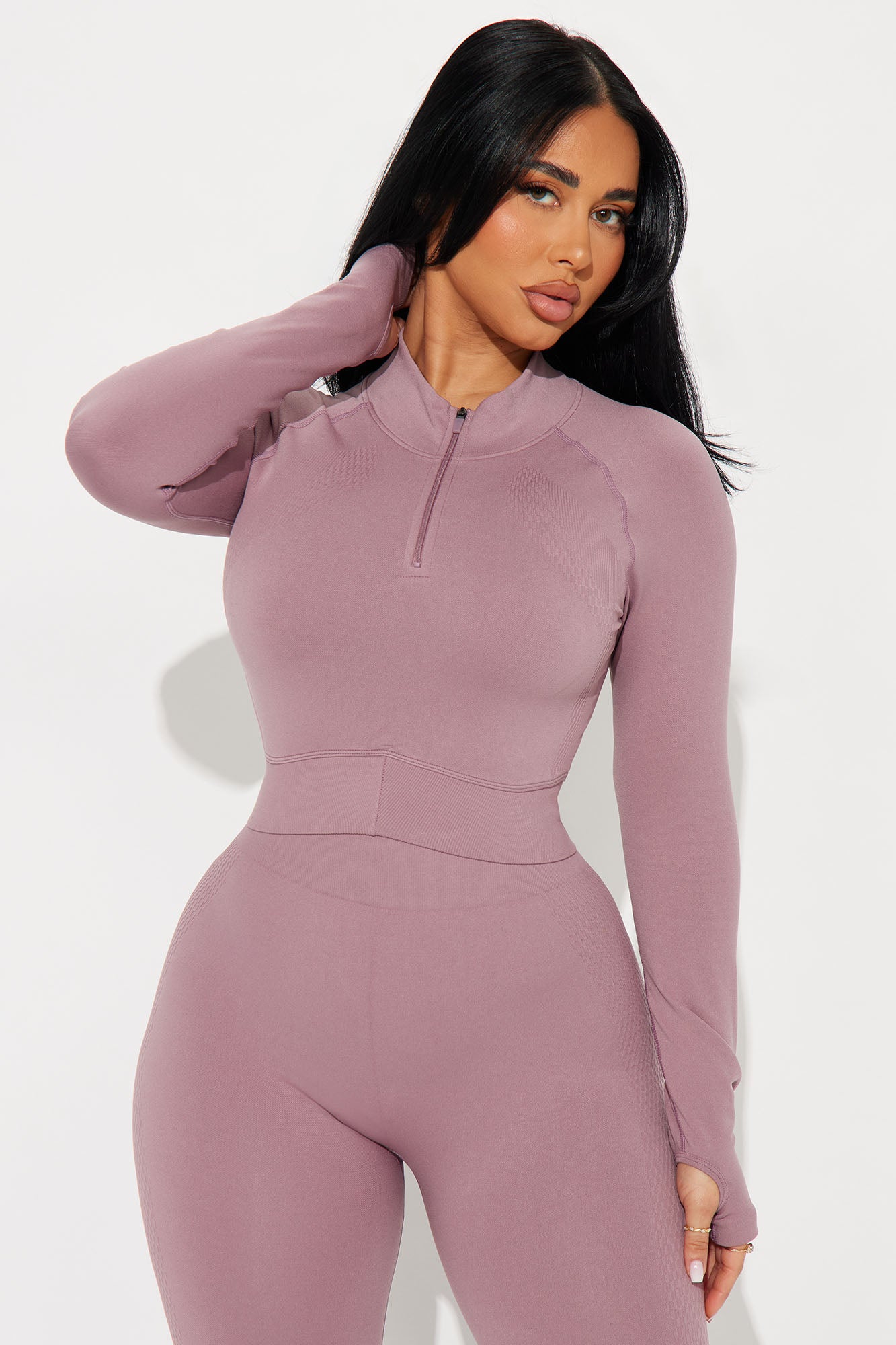 Cool Breeze Active Top - Mauve - Image 3