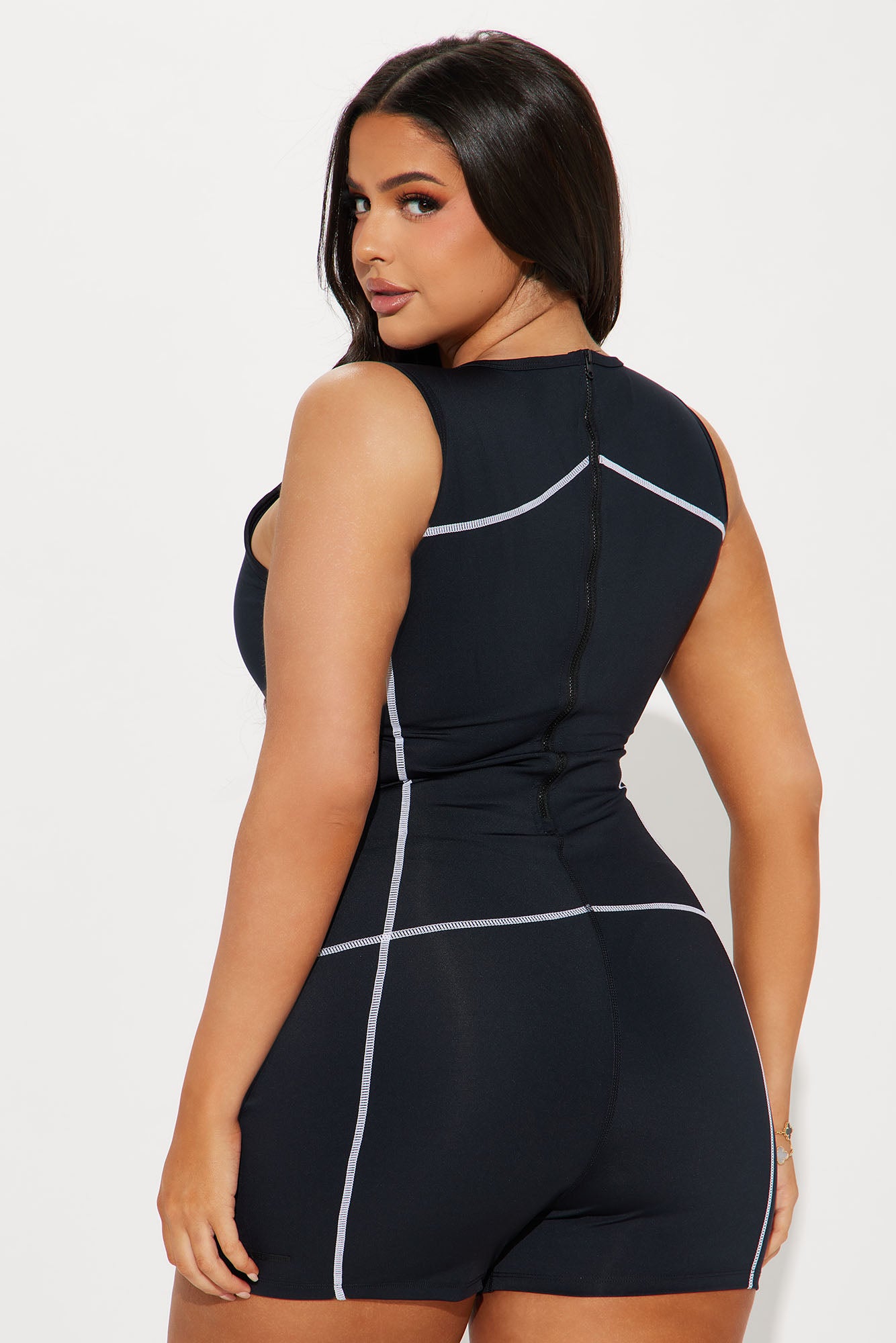 Pedal Princess Elevate Active Romper - Black - Image 7