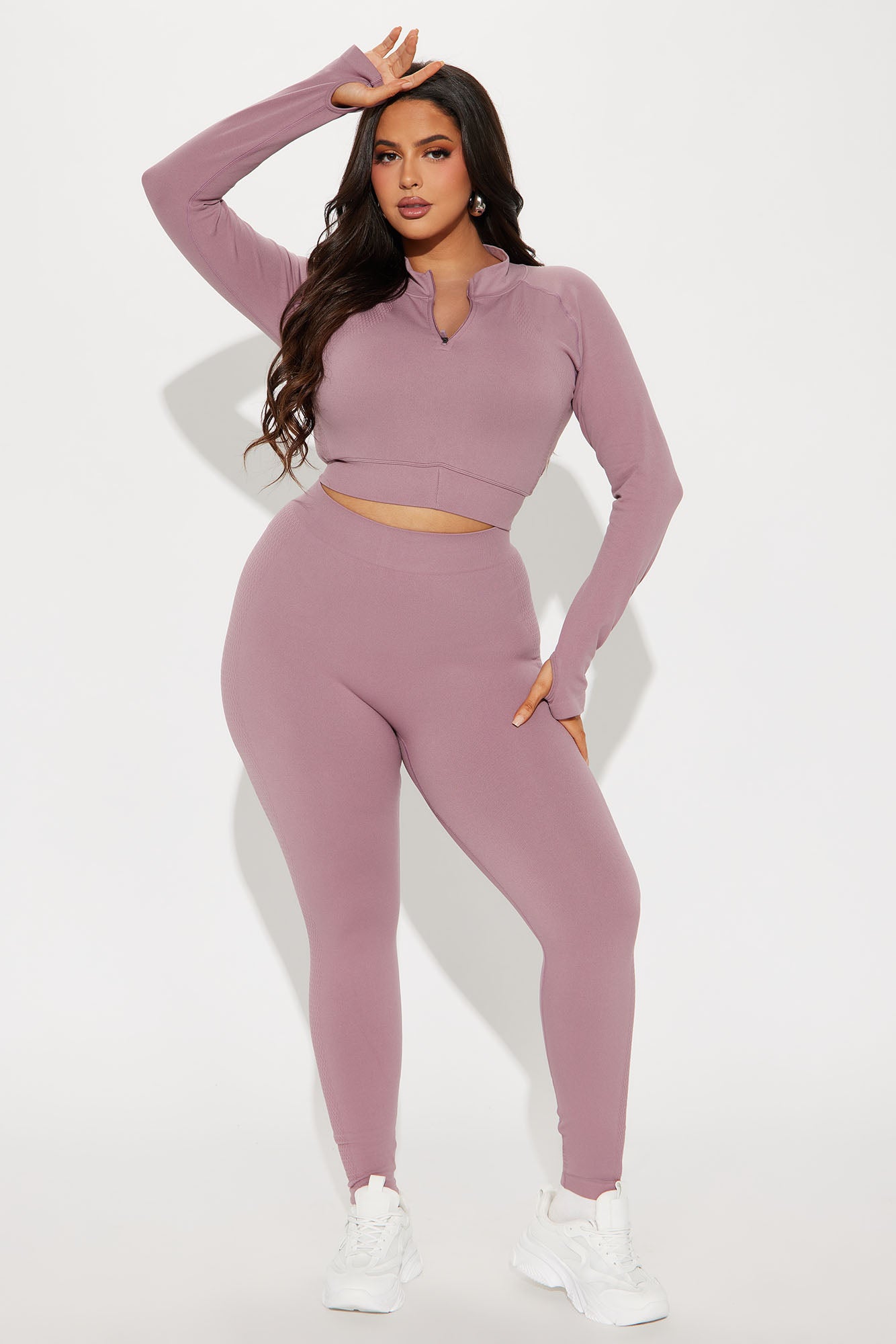 Cool Breeze Active Top - Mauve - Image 6