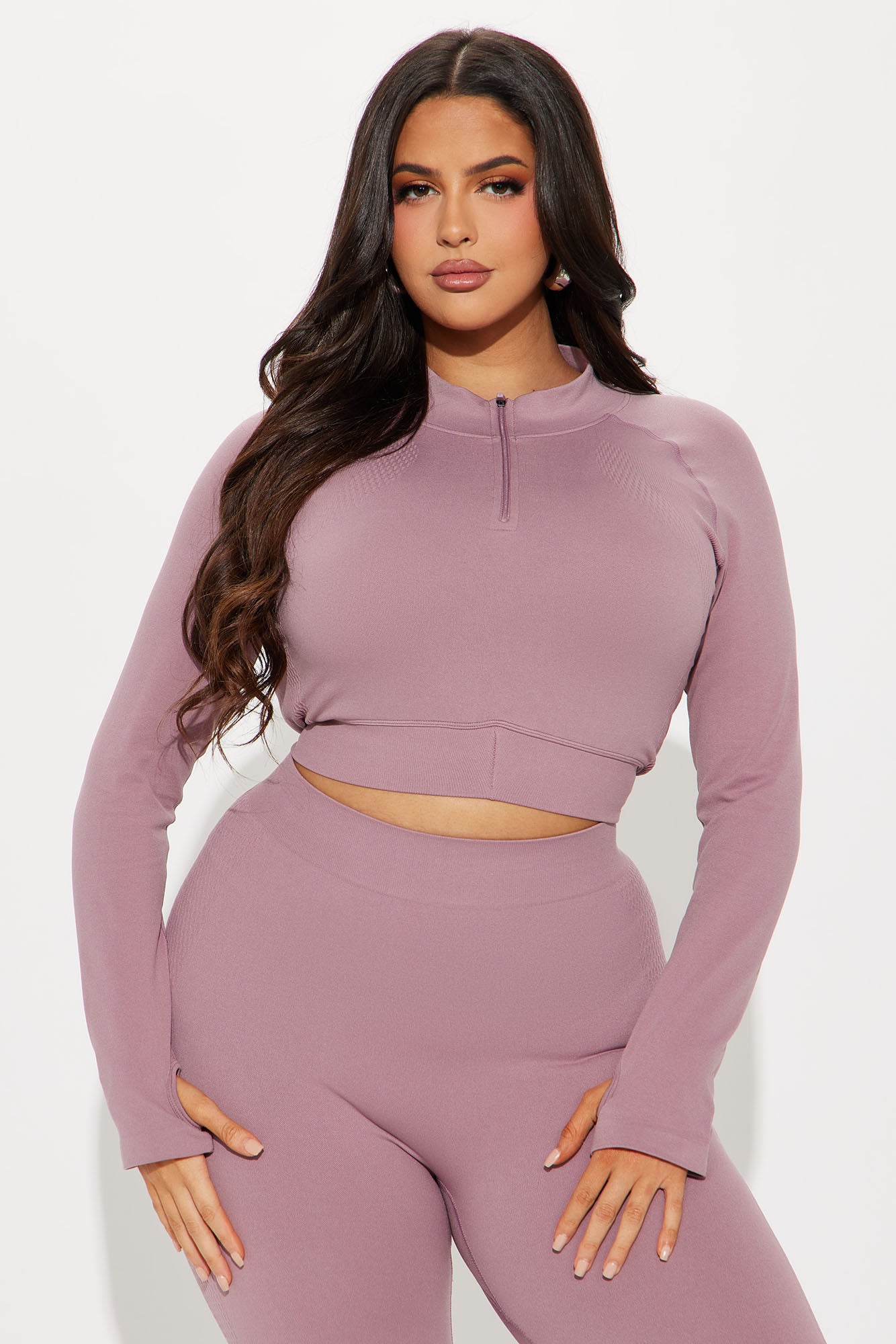 Cool Breeze Active Top - Mauve - Image 5