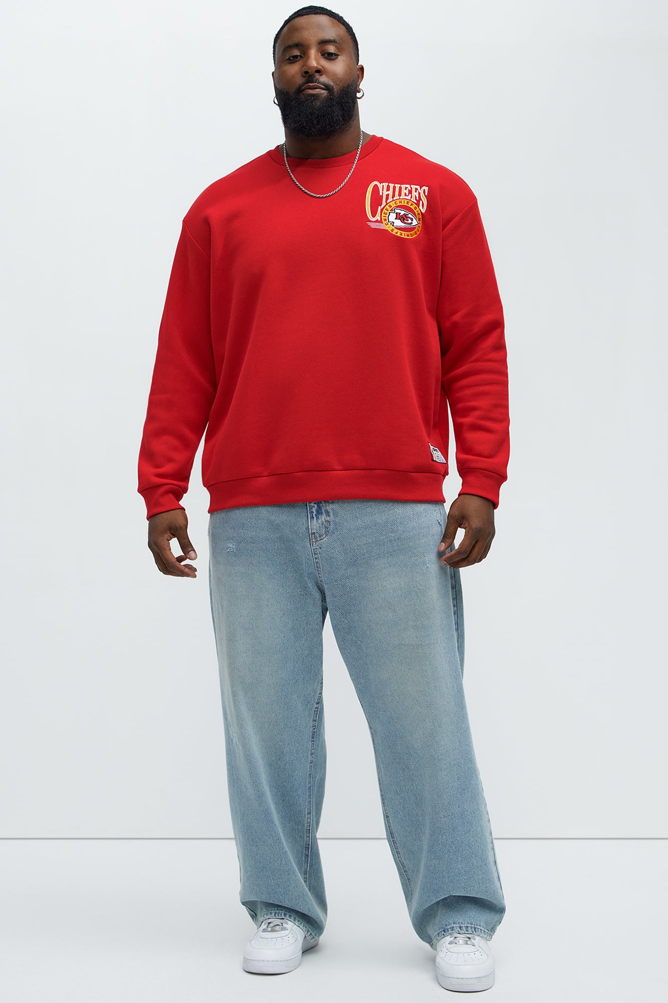 Chiefs Crew Neck Sweatshirt - Red - Image 7
