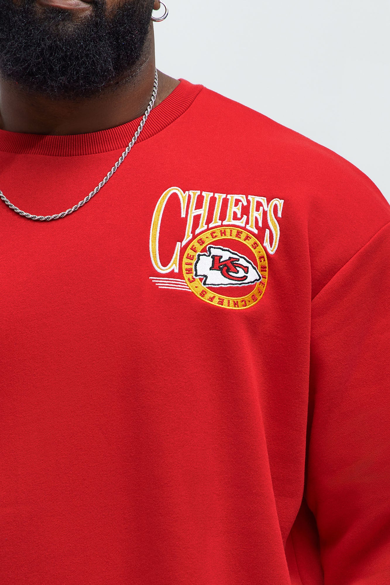 Chiefs Crew Neck Sweatshirt - Red - Image 8