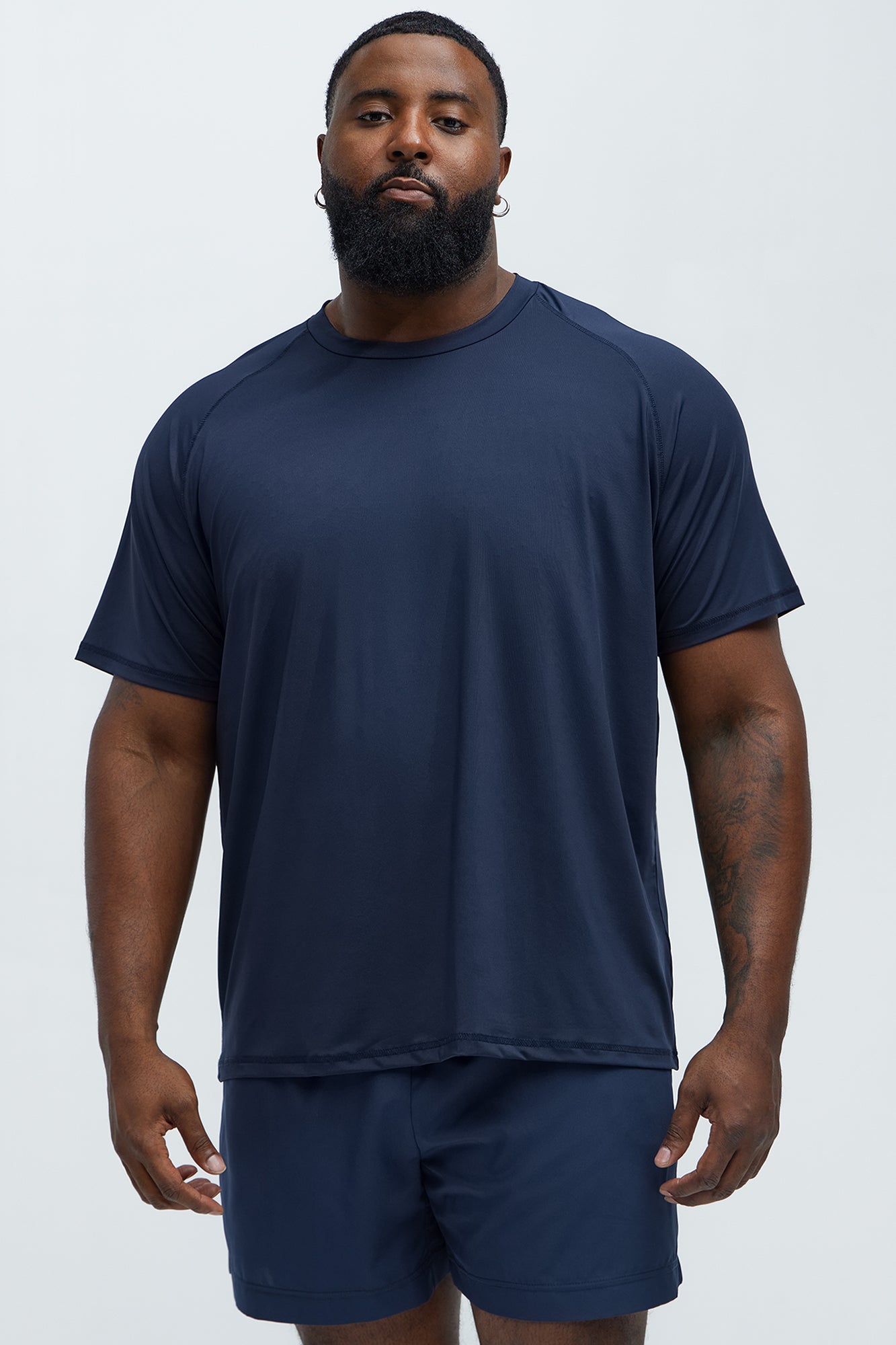 Vital Active Raglan Tee - Navy - Image 6