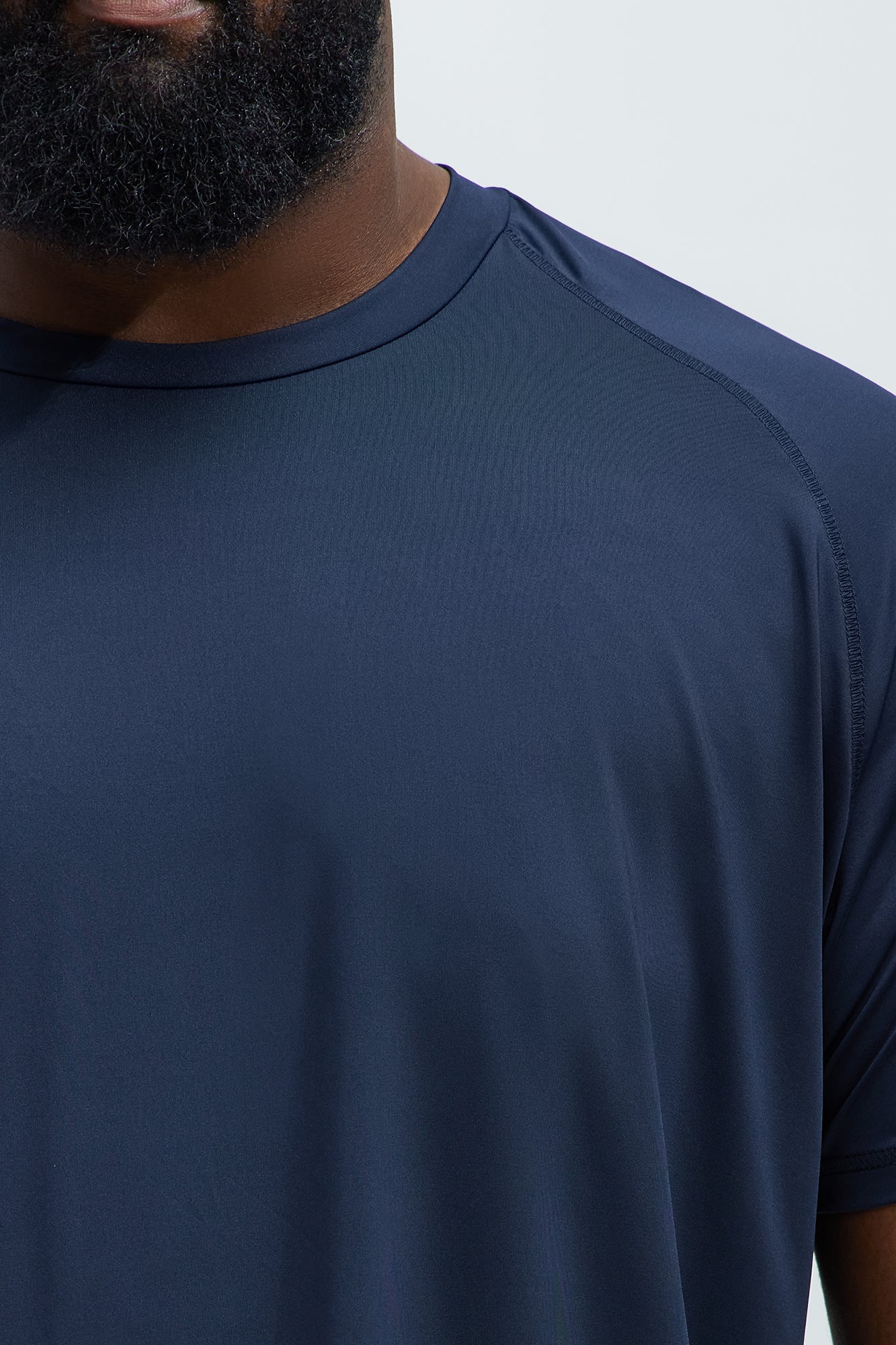 Vital Active Raglan Tee - Navy - Image 8