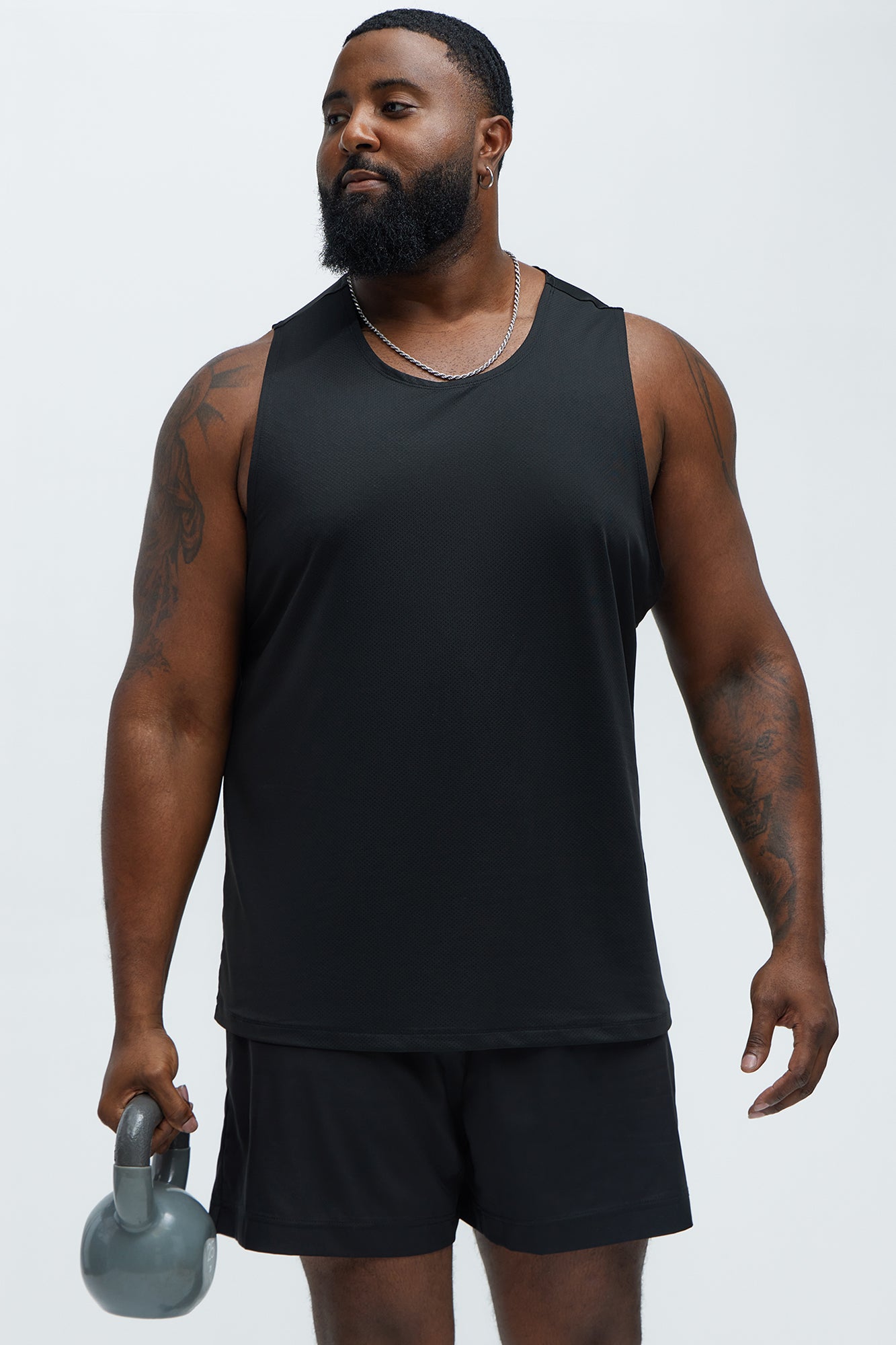 Vital Active Tank Top - Black - Image 5