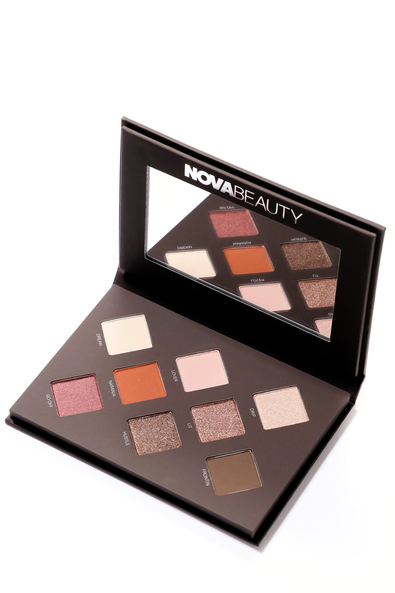 NOVABEAUTY Throwing Shade Eyeshadow Palette - Bronze - Image 13