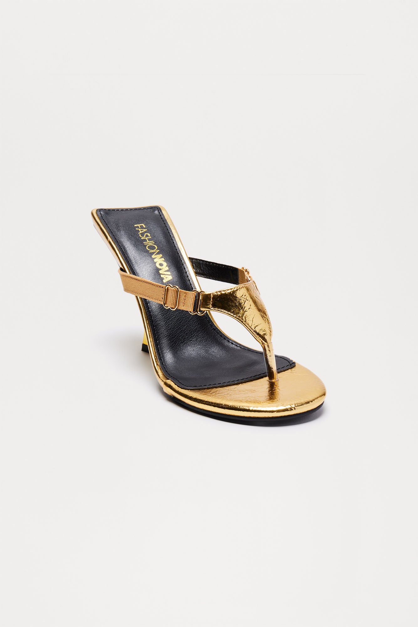 Richie Thong Mules - Gold - Image 3