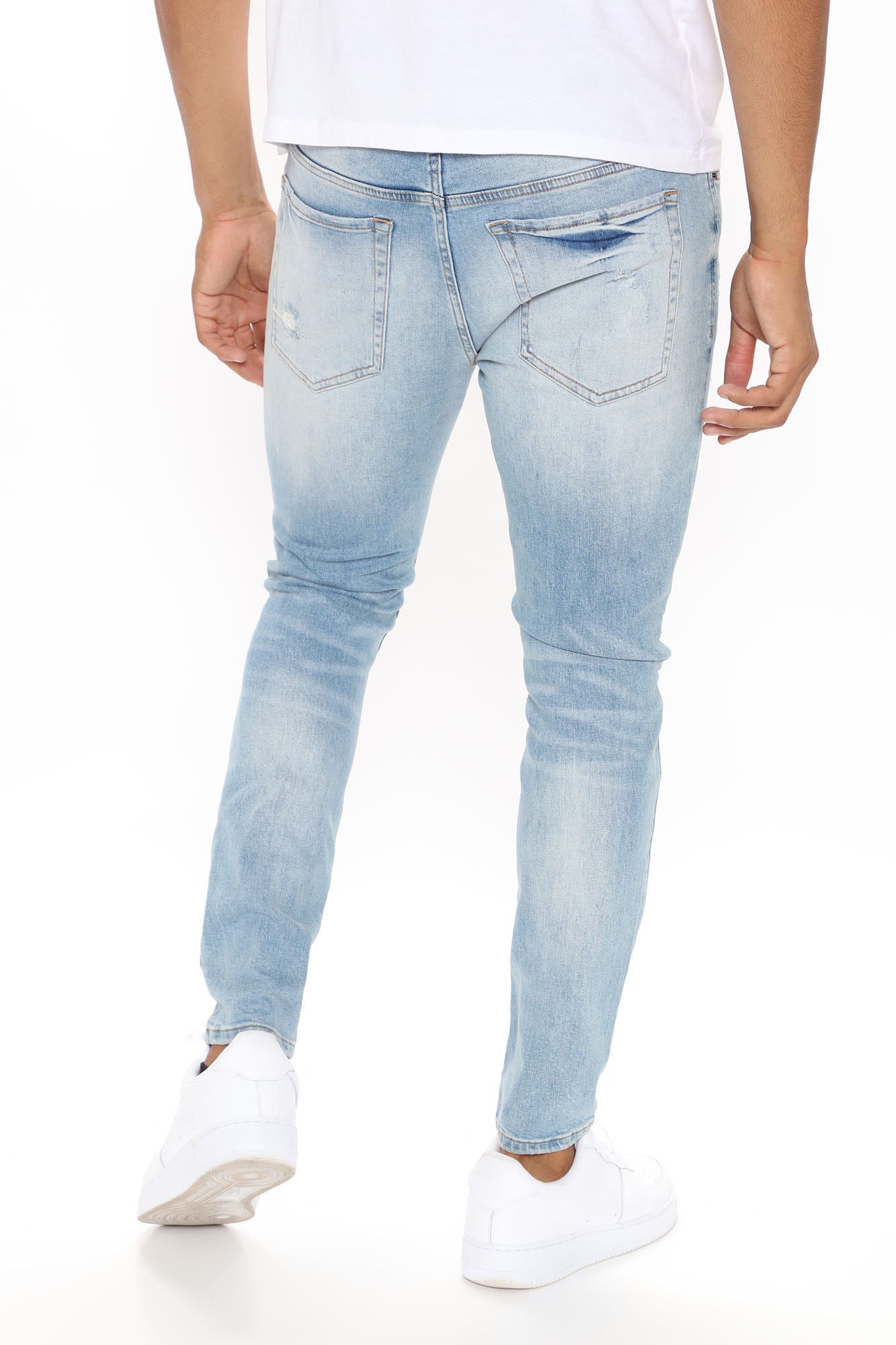 Break Bad Habits Skinny Jean - Medium Wash - Image 4