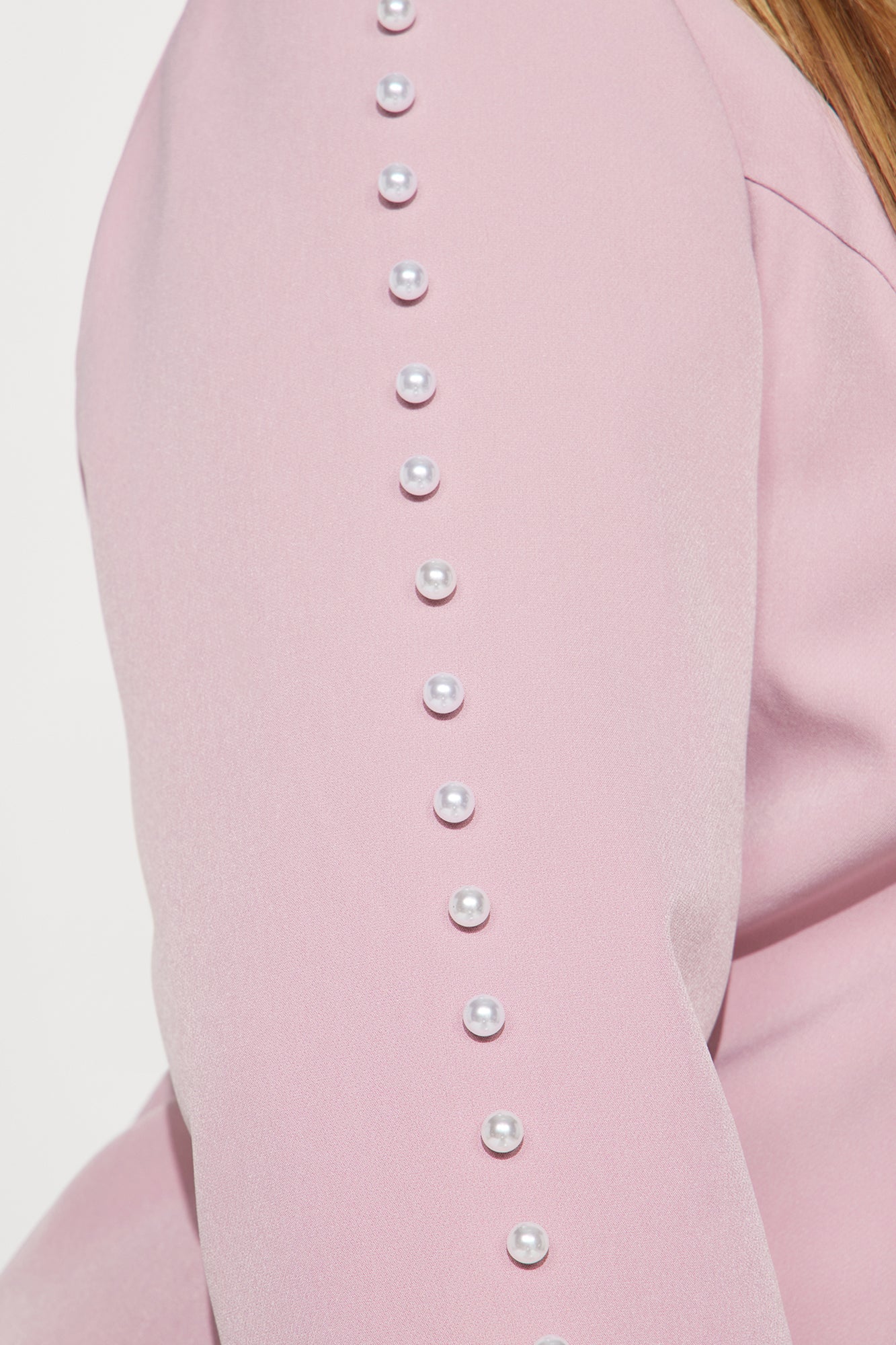 Pamela Pearl 3 Piece Blazer Pant Set - Blush - Image 8