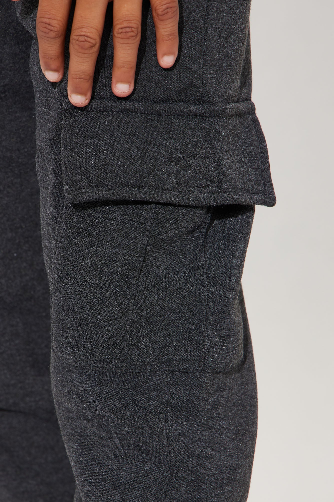 Mini Fly Vibes Jogger Pant - Charcoal - Image 3