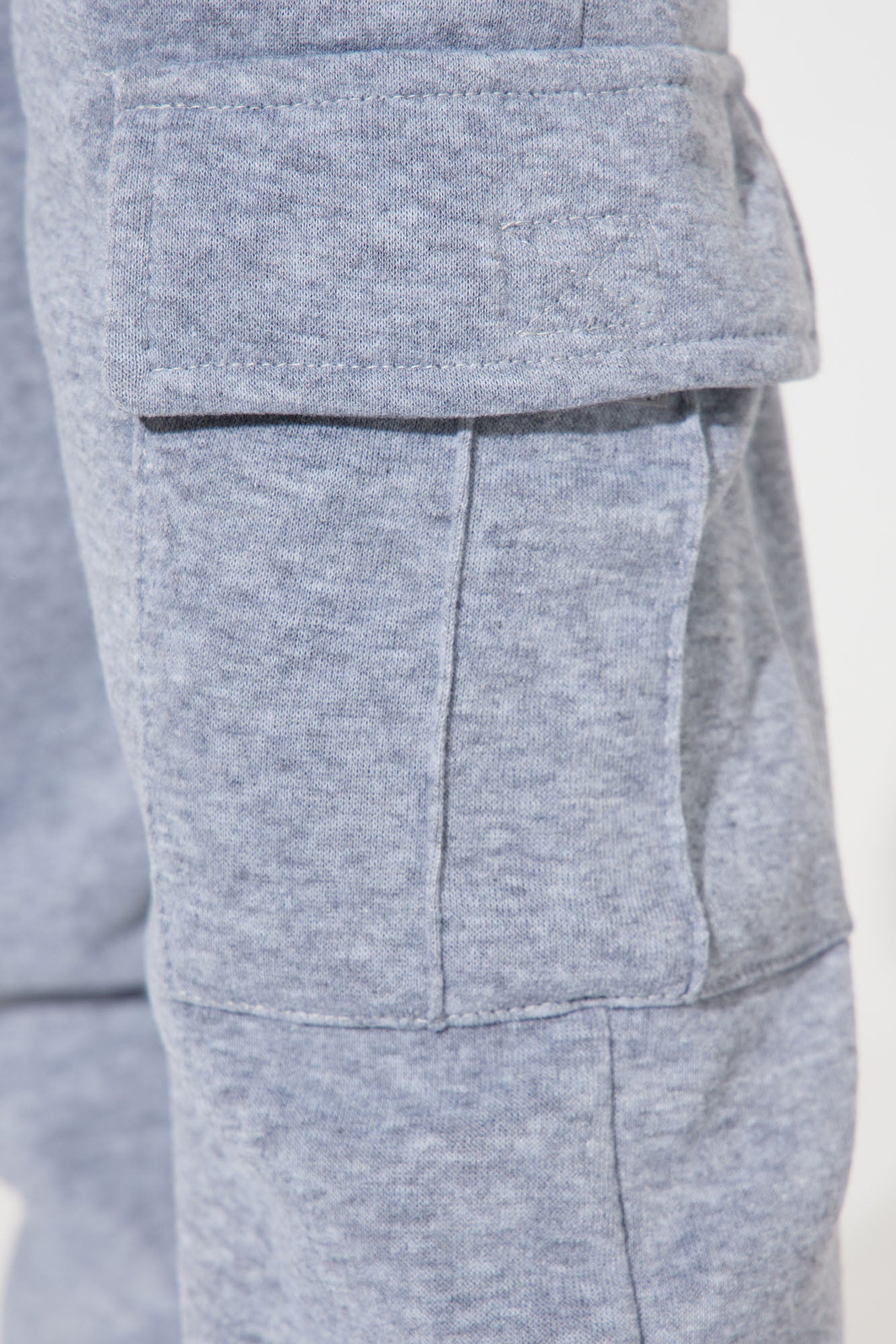 Mini Fly Vibes Jogger Pant - Heather Grey - Image 3