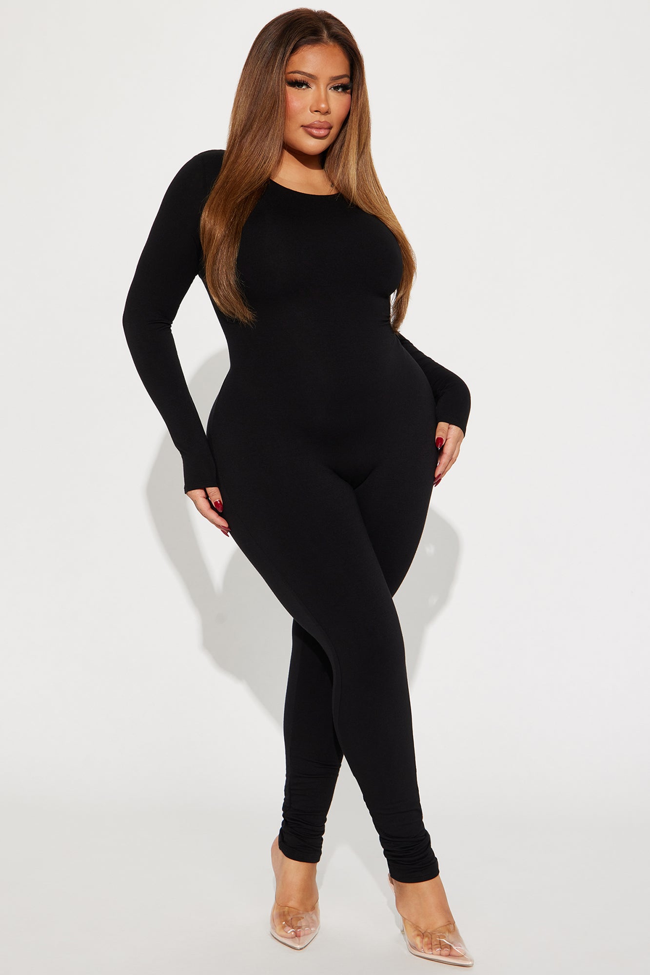 Bre Butter Snatched Jumpsuit - Black - Image 4