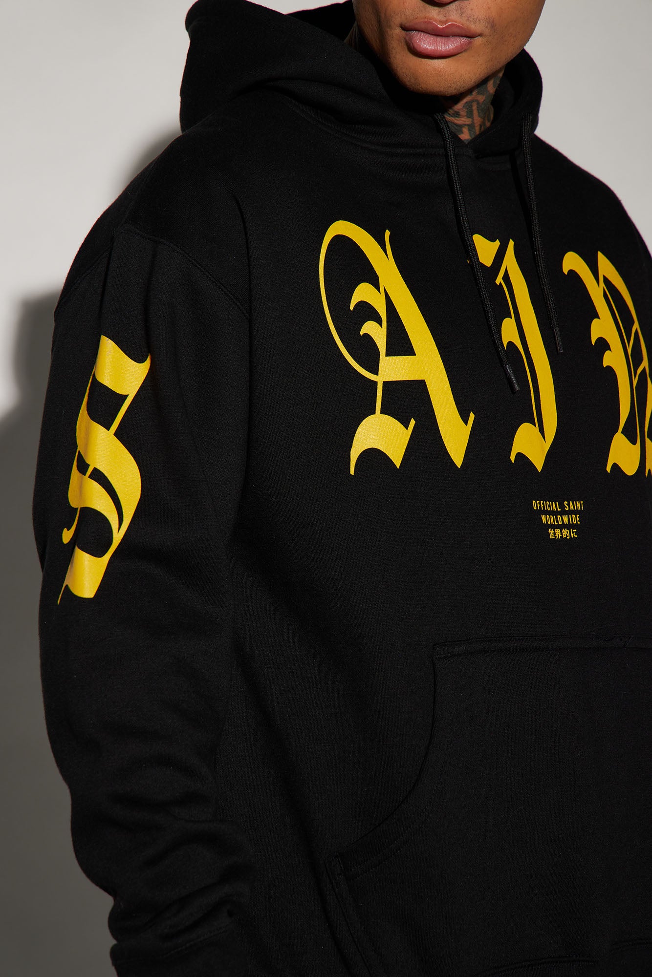 Official Saint Hoodie - Black - Image 4