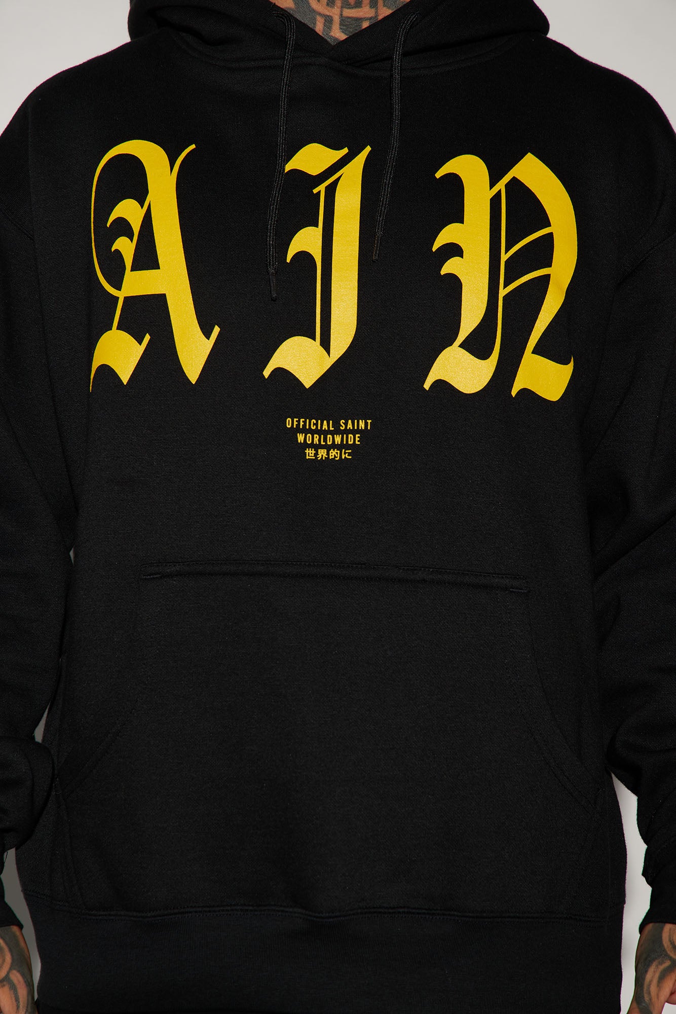 Official Saint Hoodie - Black - Image 3