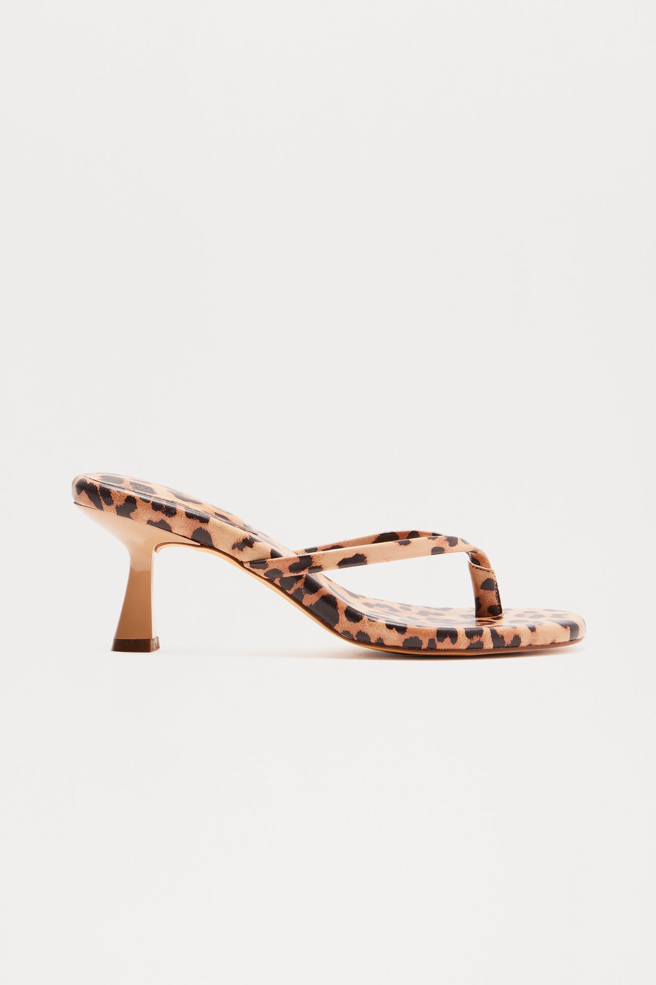 York Thong Mules - Leopard - Image 4