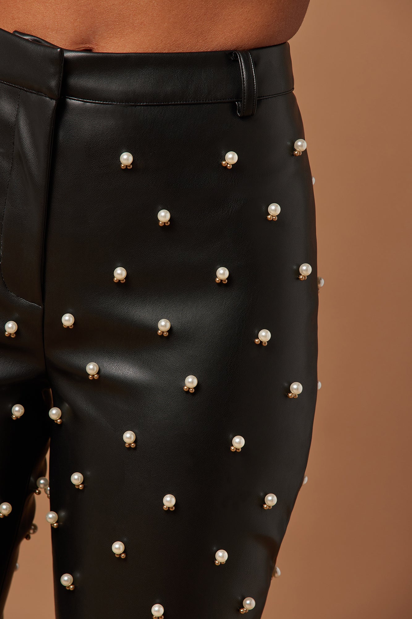 Claire Embellished Pant - Black - Image 3