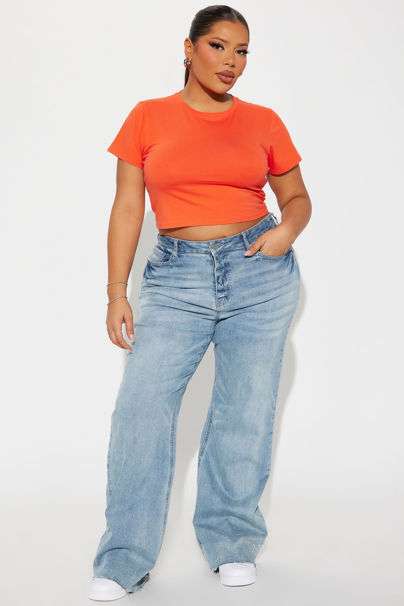 Robin Crop Top - Orange - Image 5