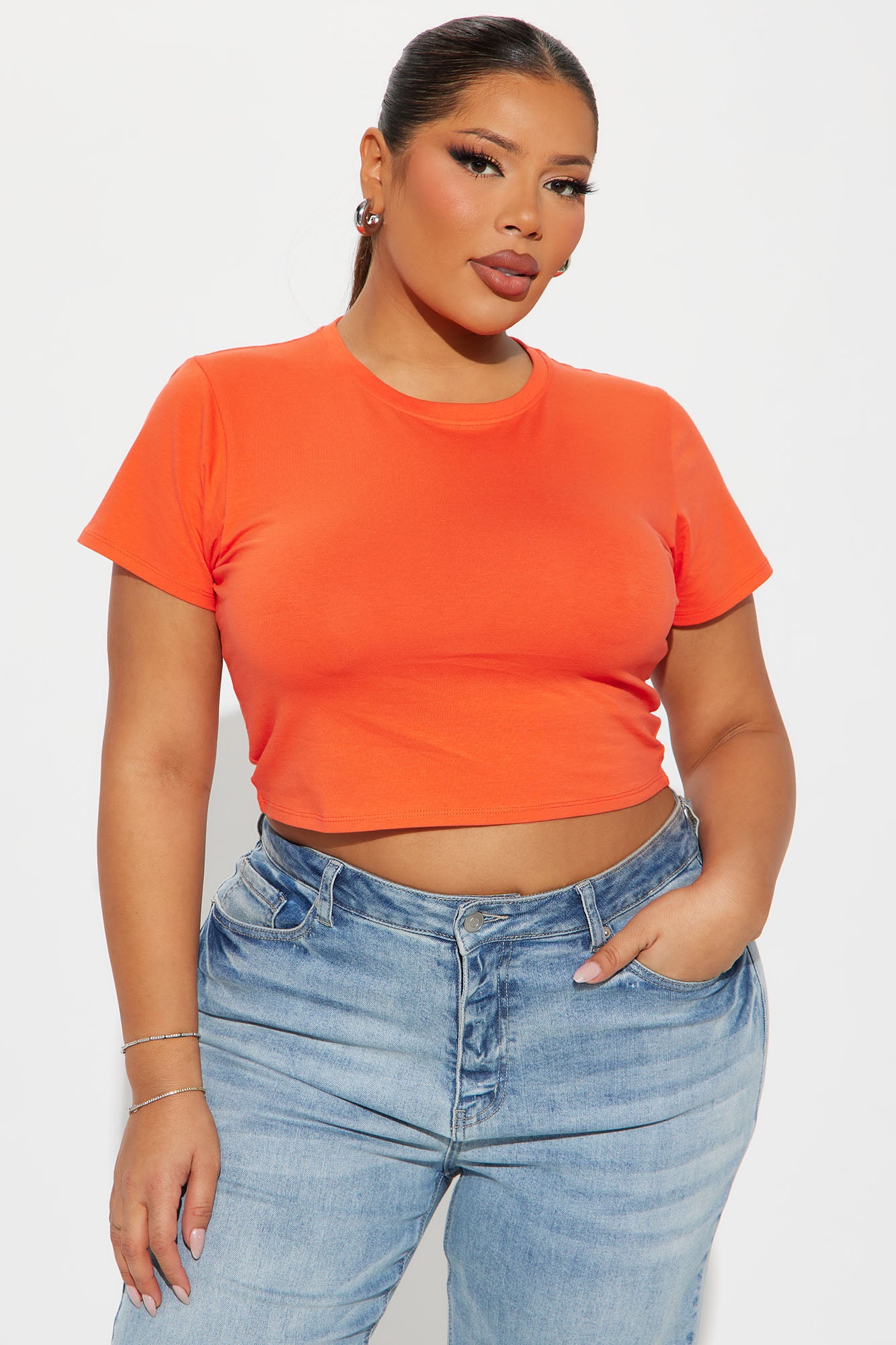 Robin Crop Top - Orange - Image 4