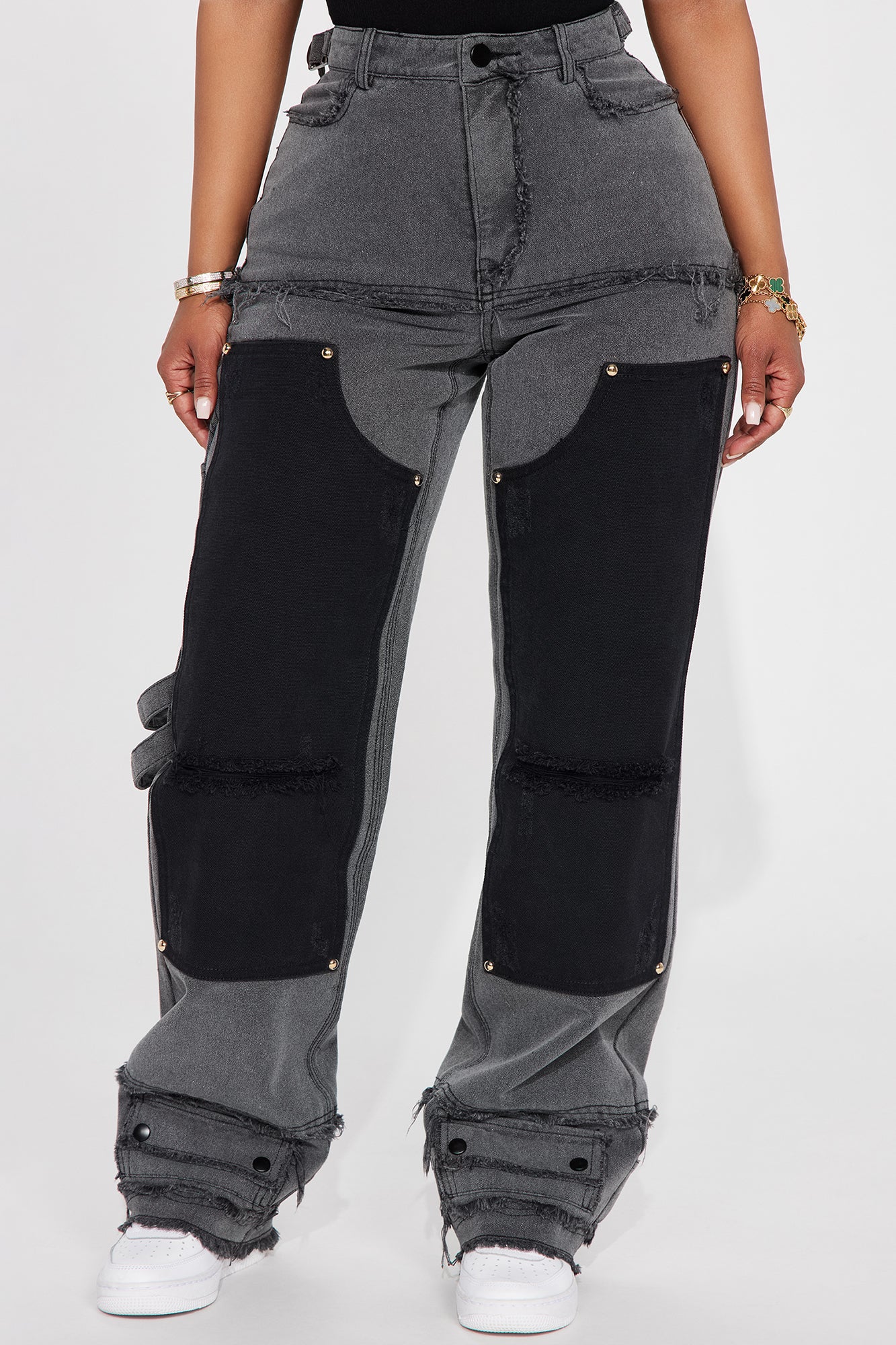 Tell Me Why Carpenter Pant - Black - Image 3