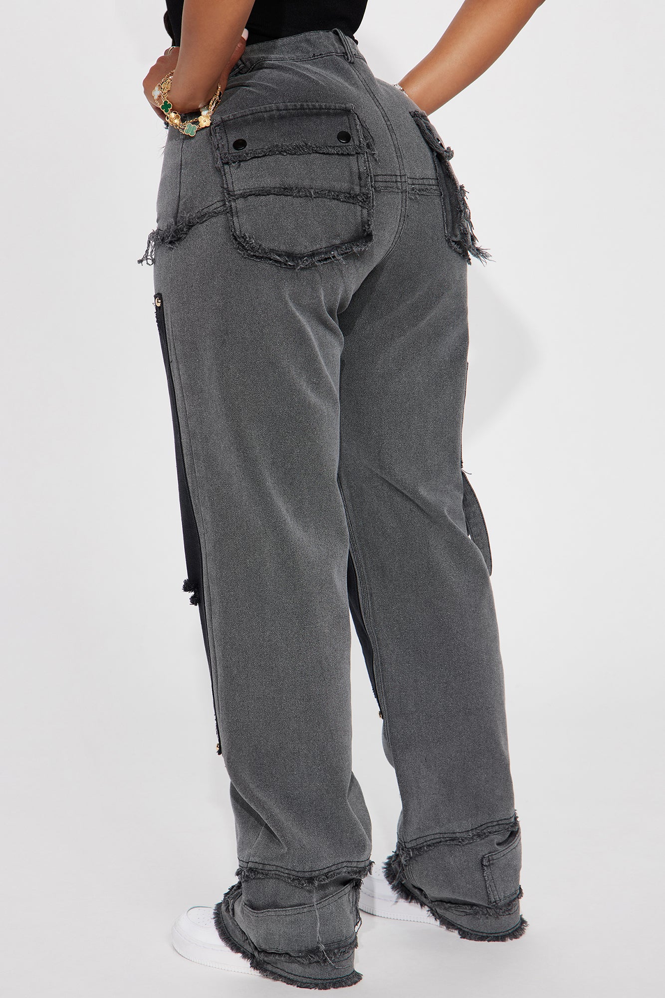 Tell Me Why Carpenter Pant - Black - Image 4
