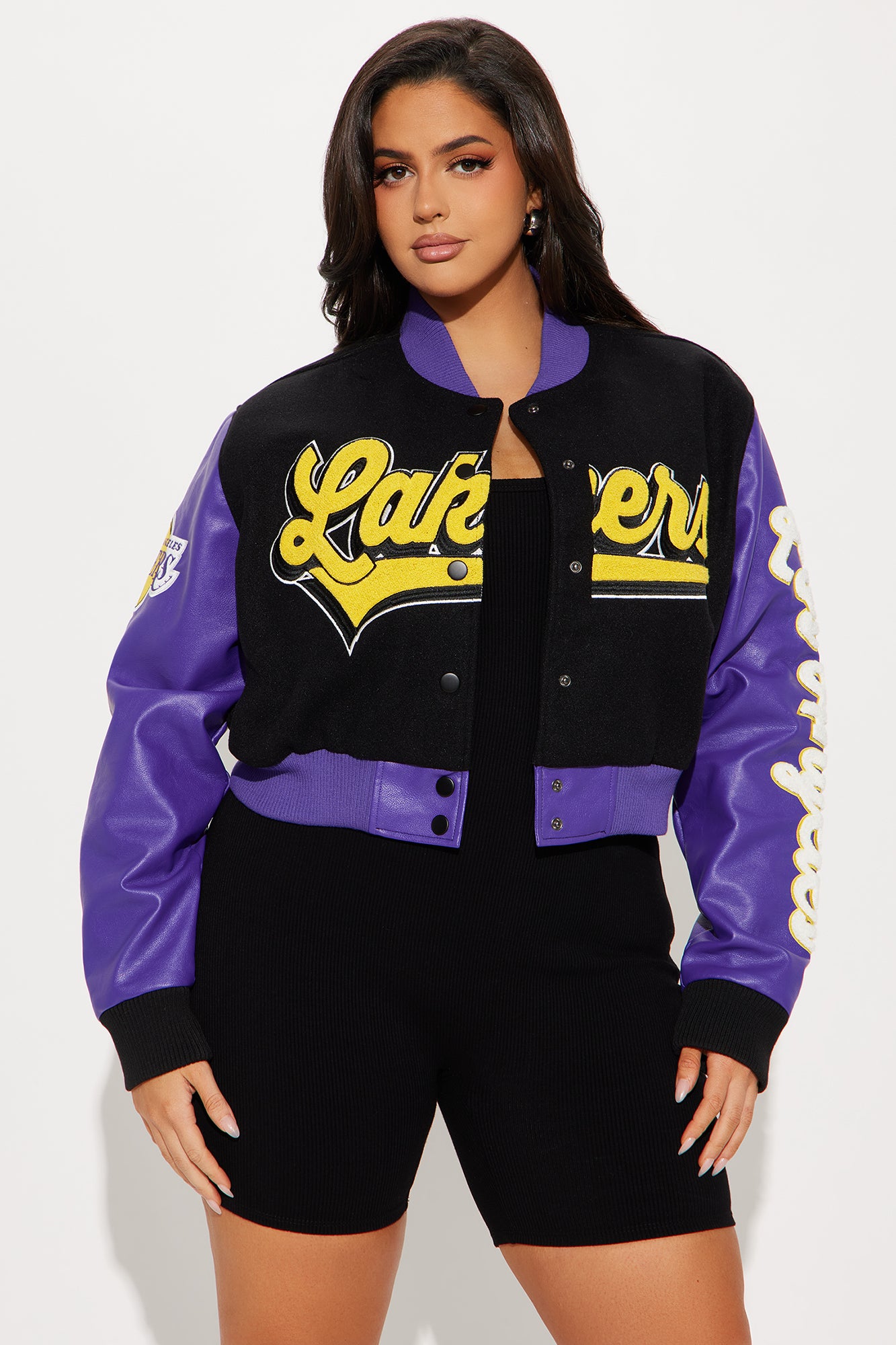 Lakers Legacy Bomber Jacket - Black - Image 9