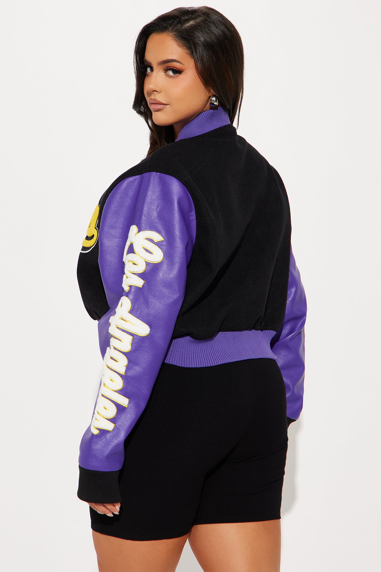 Lakers Legacy Bomber Jacket - Black - Image 11