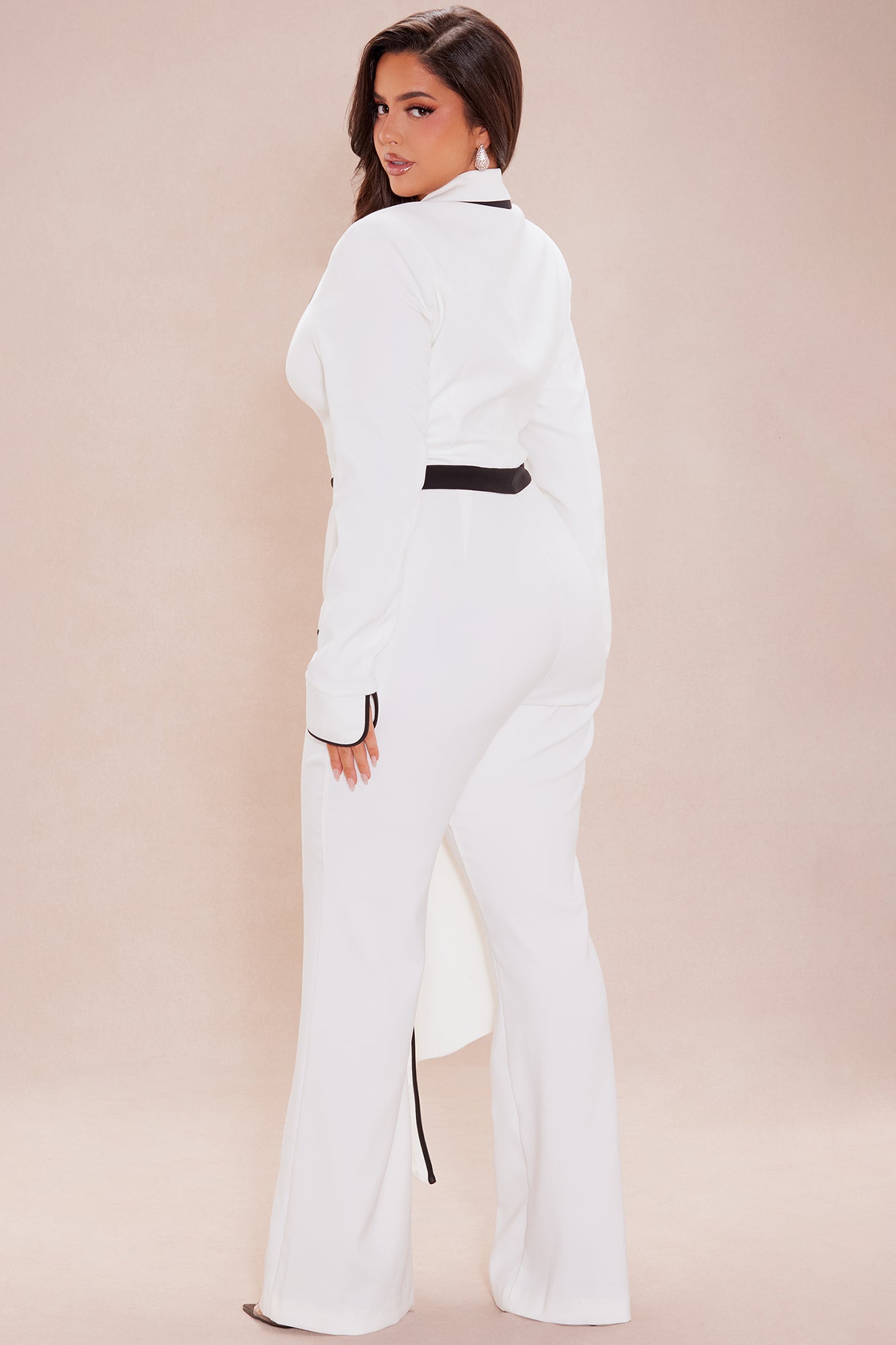Giving My Best Jumpsuit - White/combo - Image 8