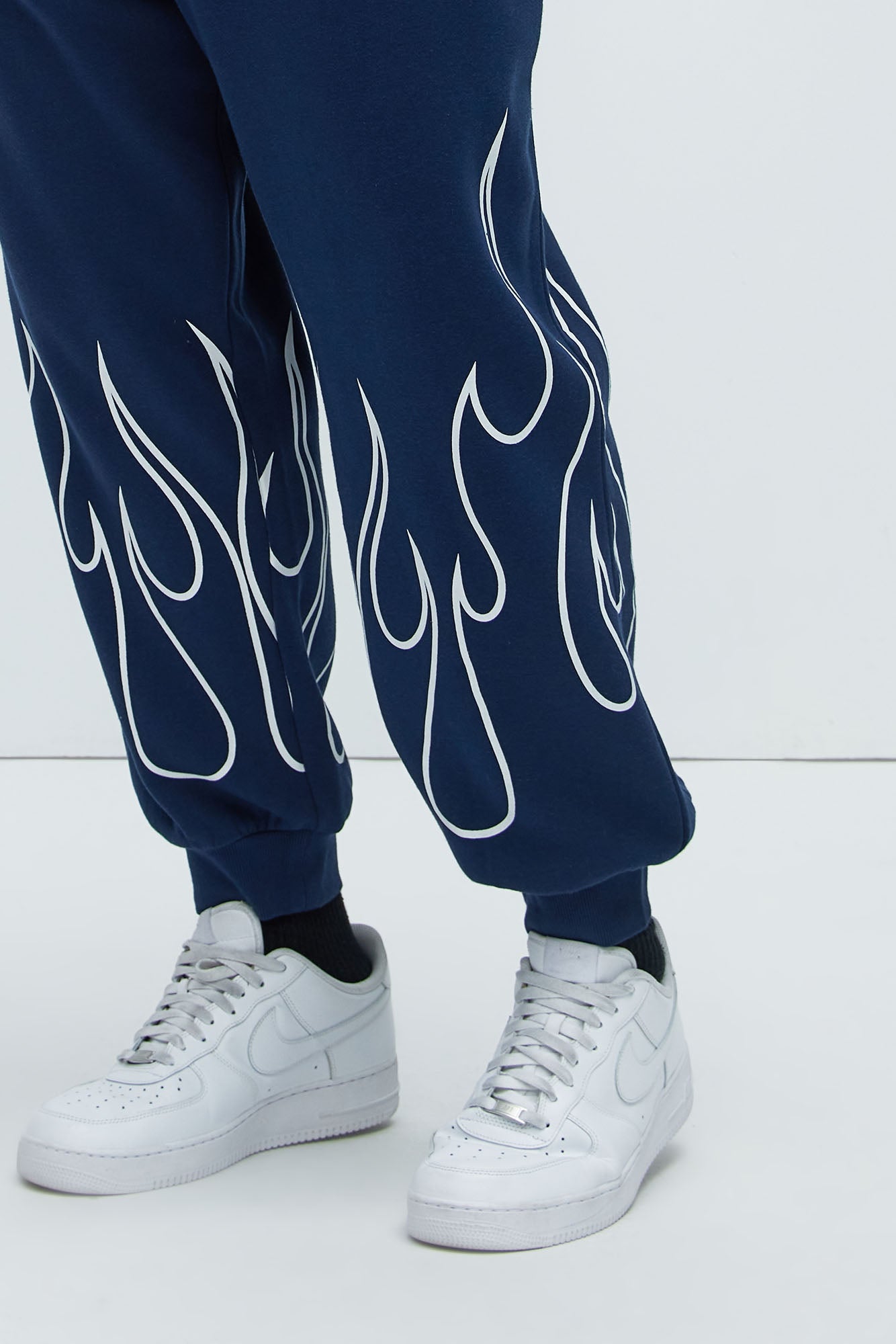 Tyson Chase Flame Relaxed Jogger - Navy/combo - Image 8