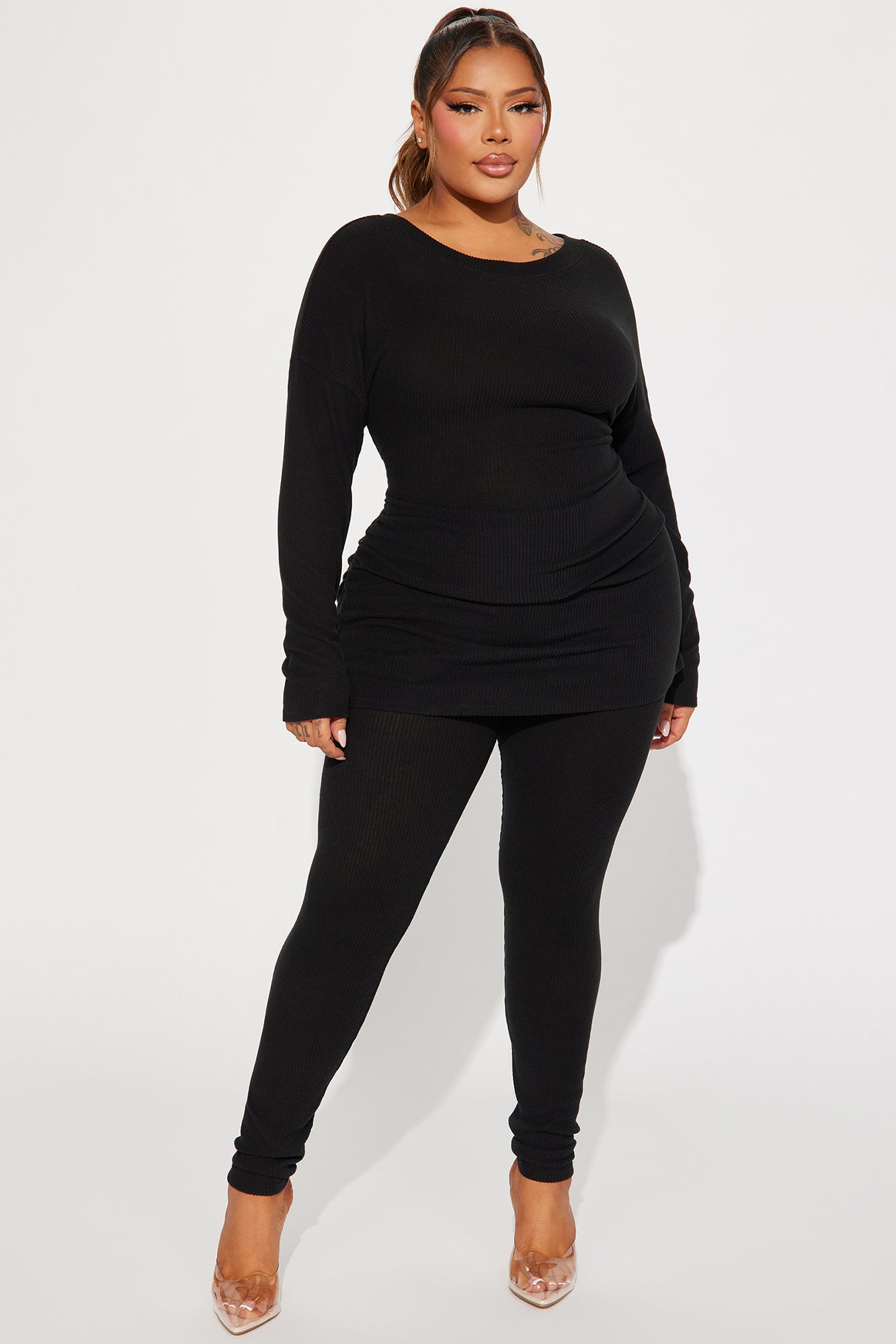 Watch Me Legging Set - Black - Image 5