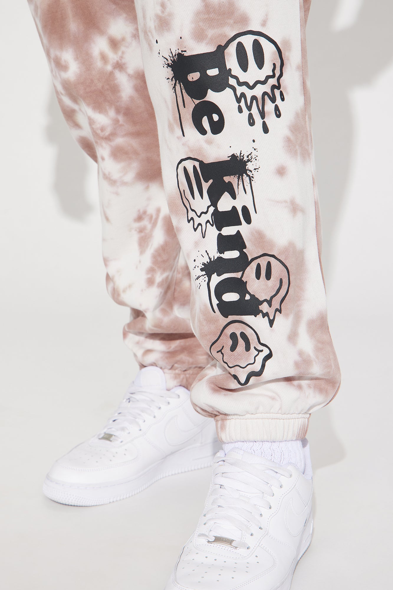 Be Kind Tie Dye Jogger Set - Mocha/combo - Image 10