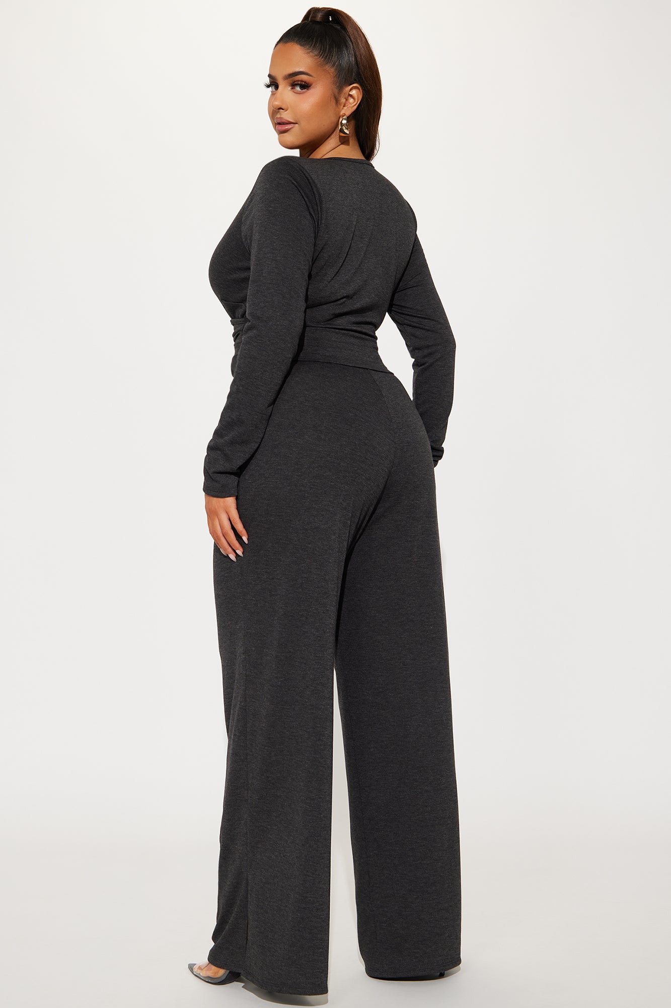 Walk In The Park pant Set - Charcoal - Image 7