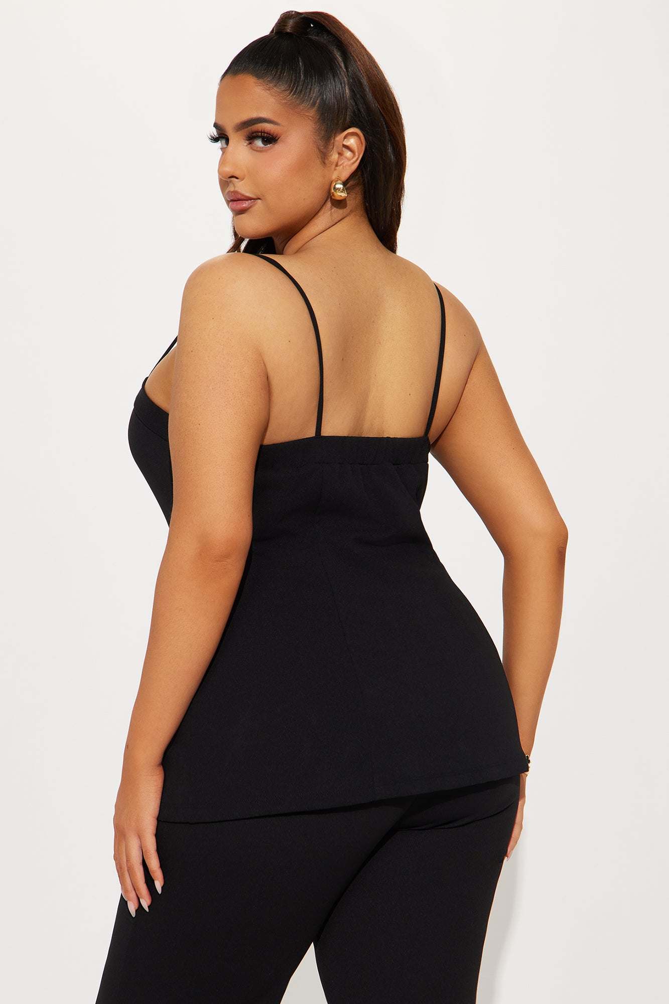 Board Meeting Vest Top - Black - Image 6