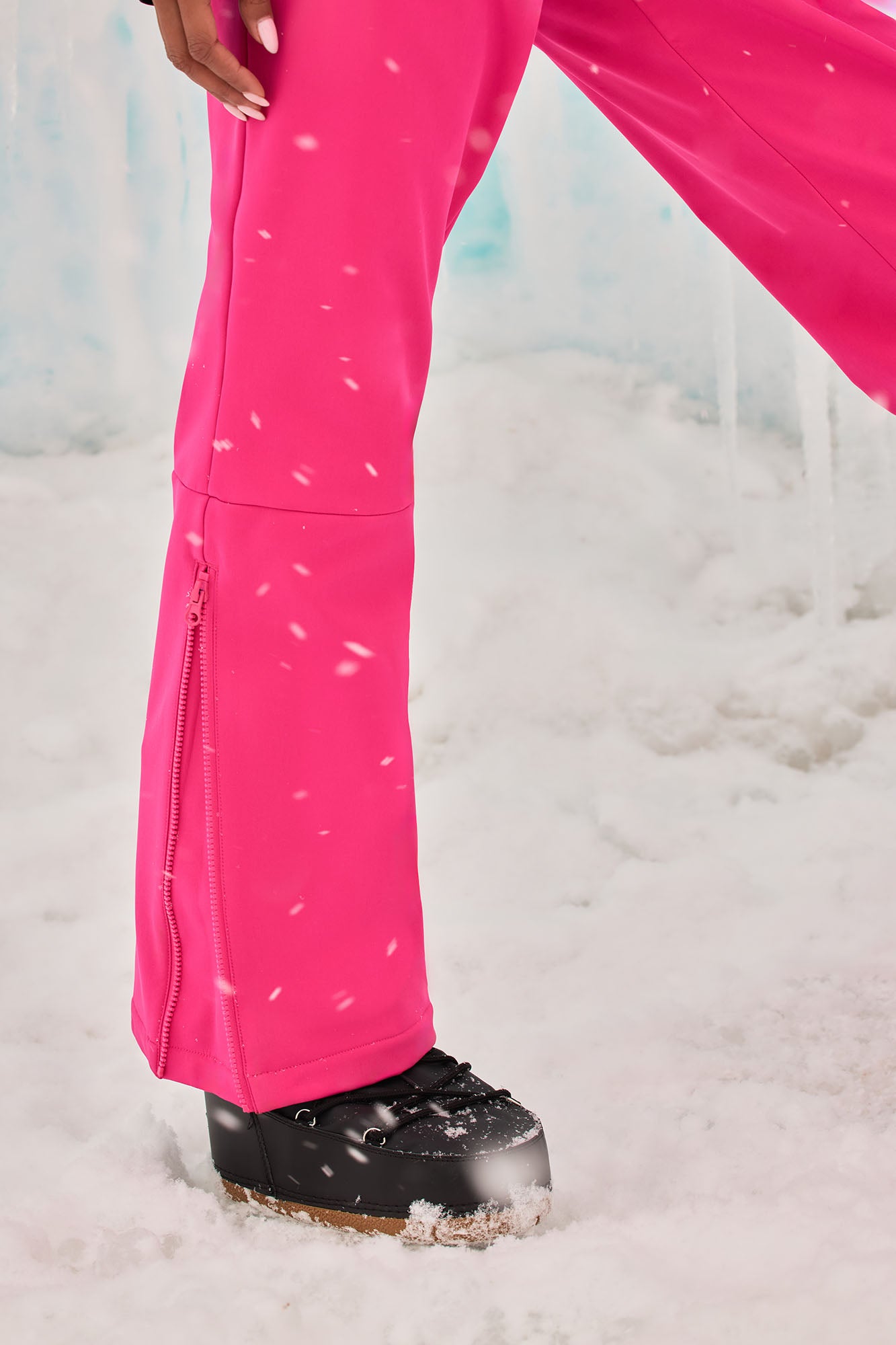 Cross Country Ski Jumpsuit - Fuchsia - Image 3