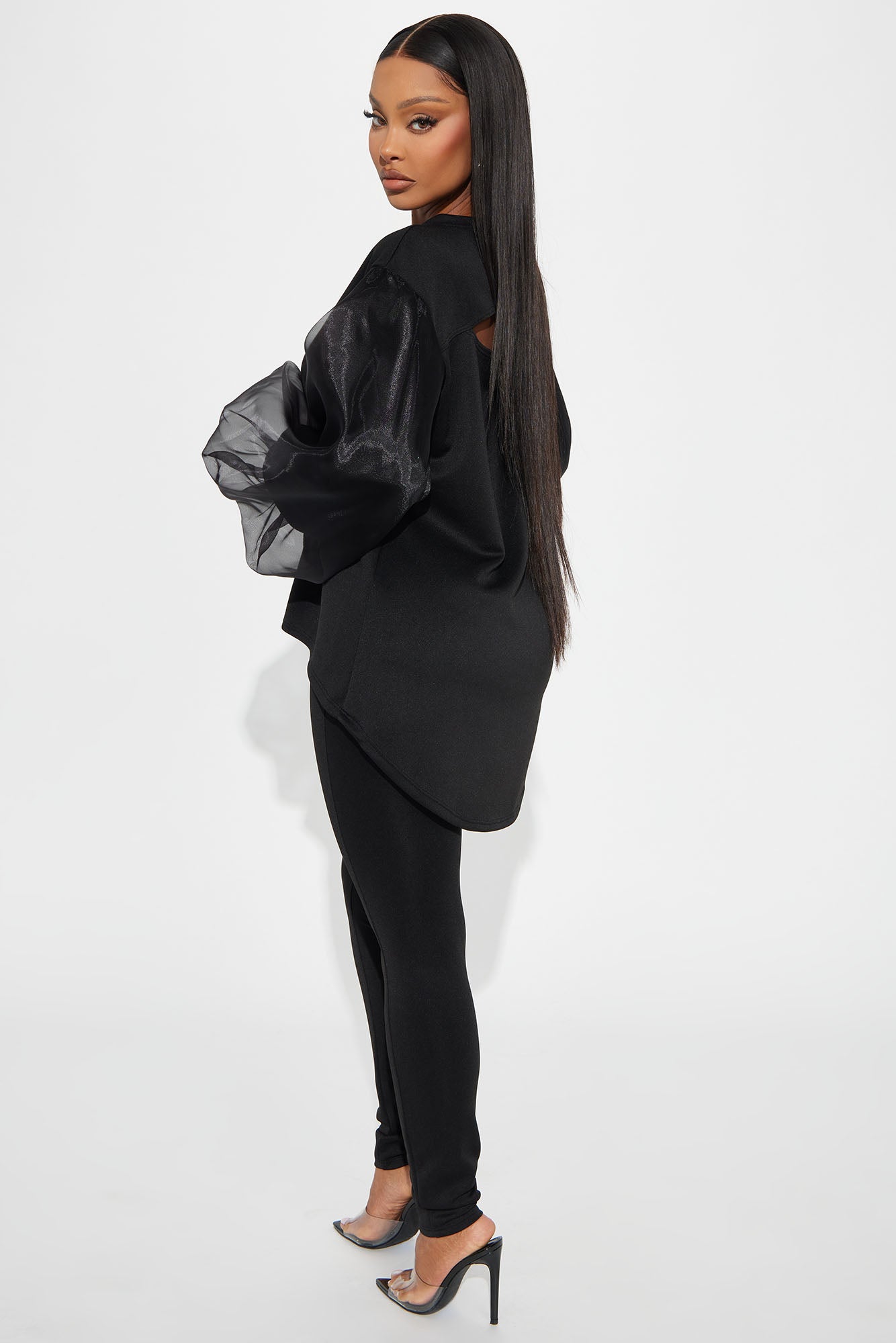 Farrah Pant Set - Black - Image 3