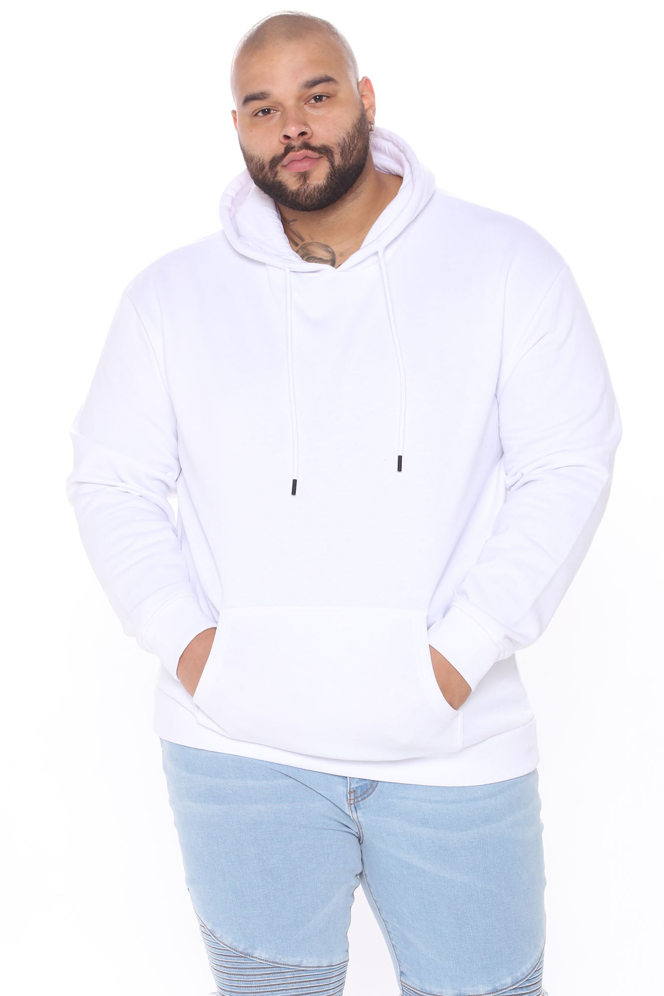Tyson Hoodie - White - Image 8