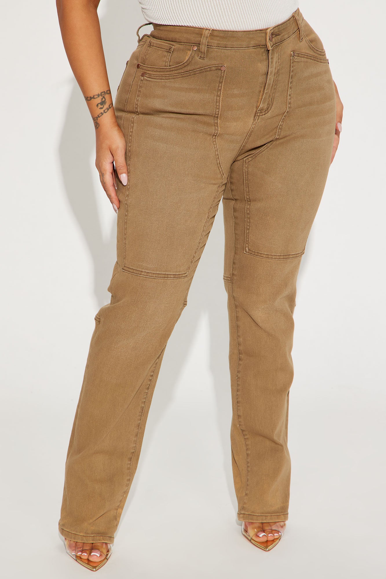 Headed West Straight Leg Pant - Chocolate - Image 6