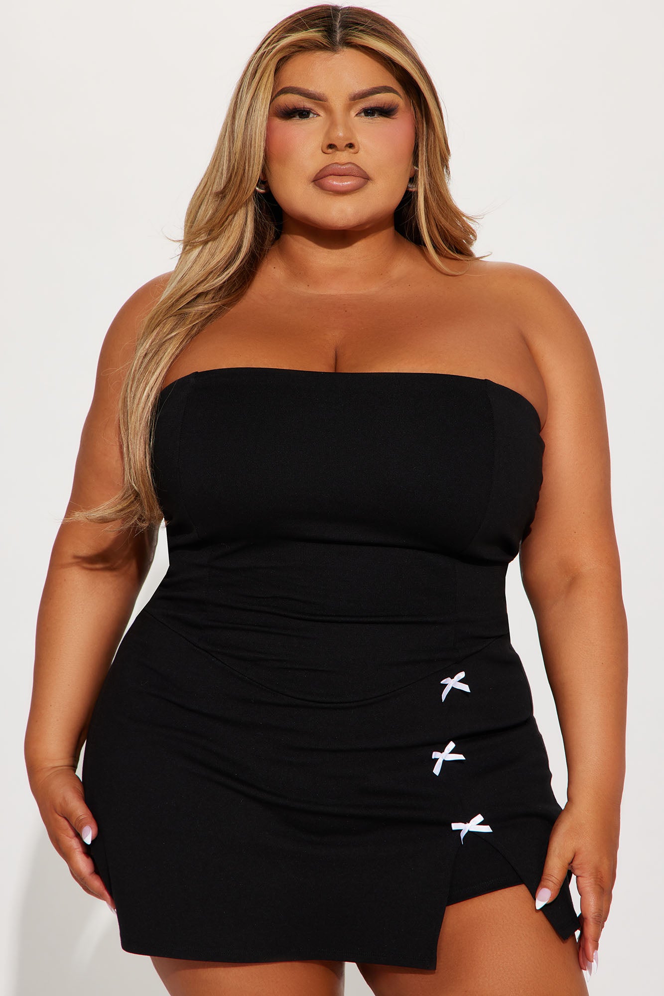 Talk It Over Romper - Black - Image 5