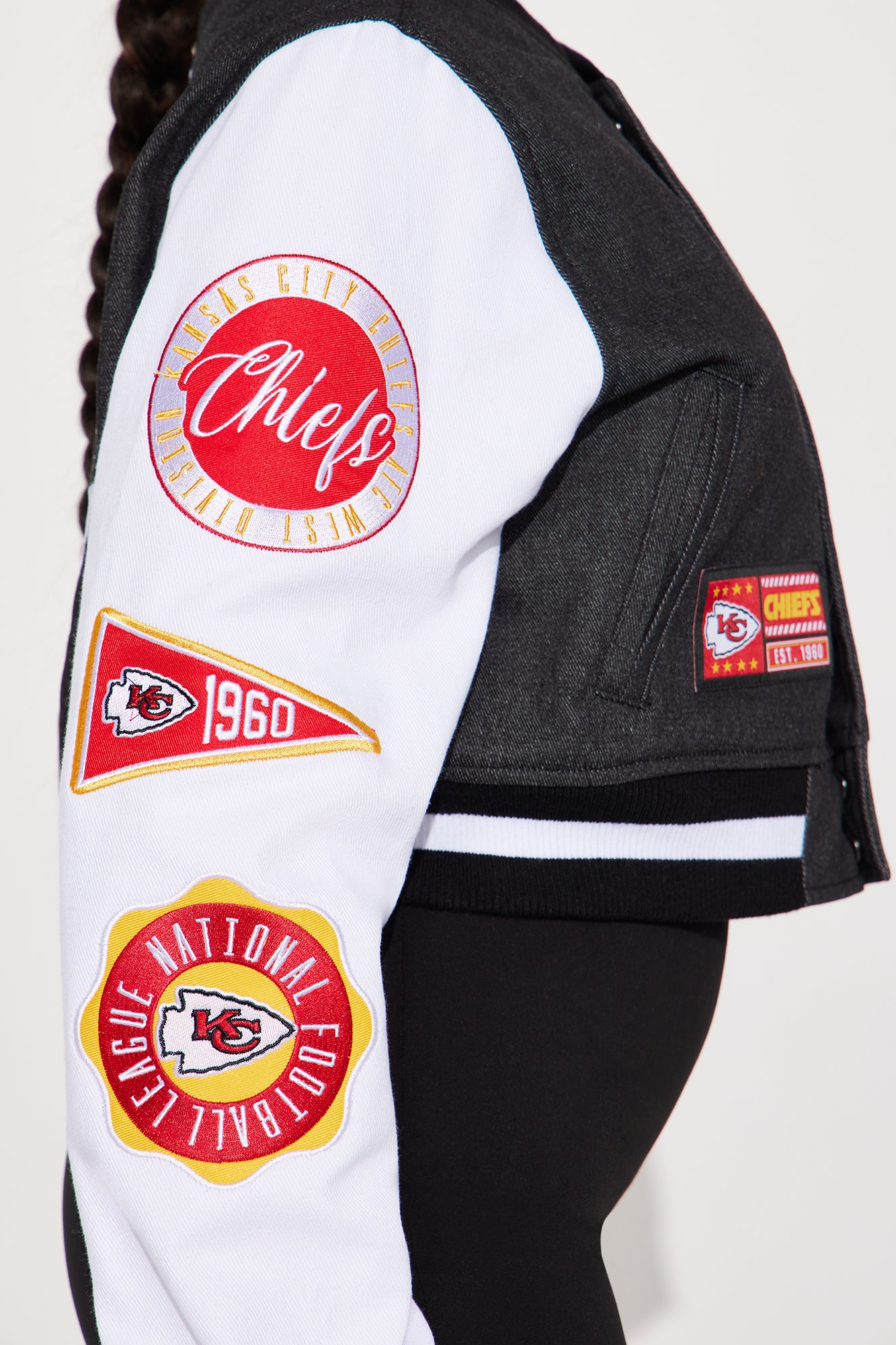 Chiefs Home Game Jacket - Black Wash - Image 6