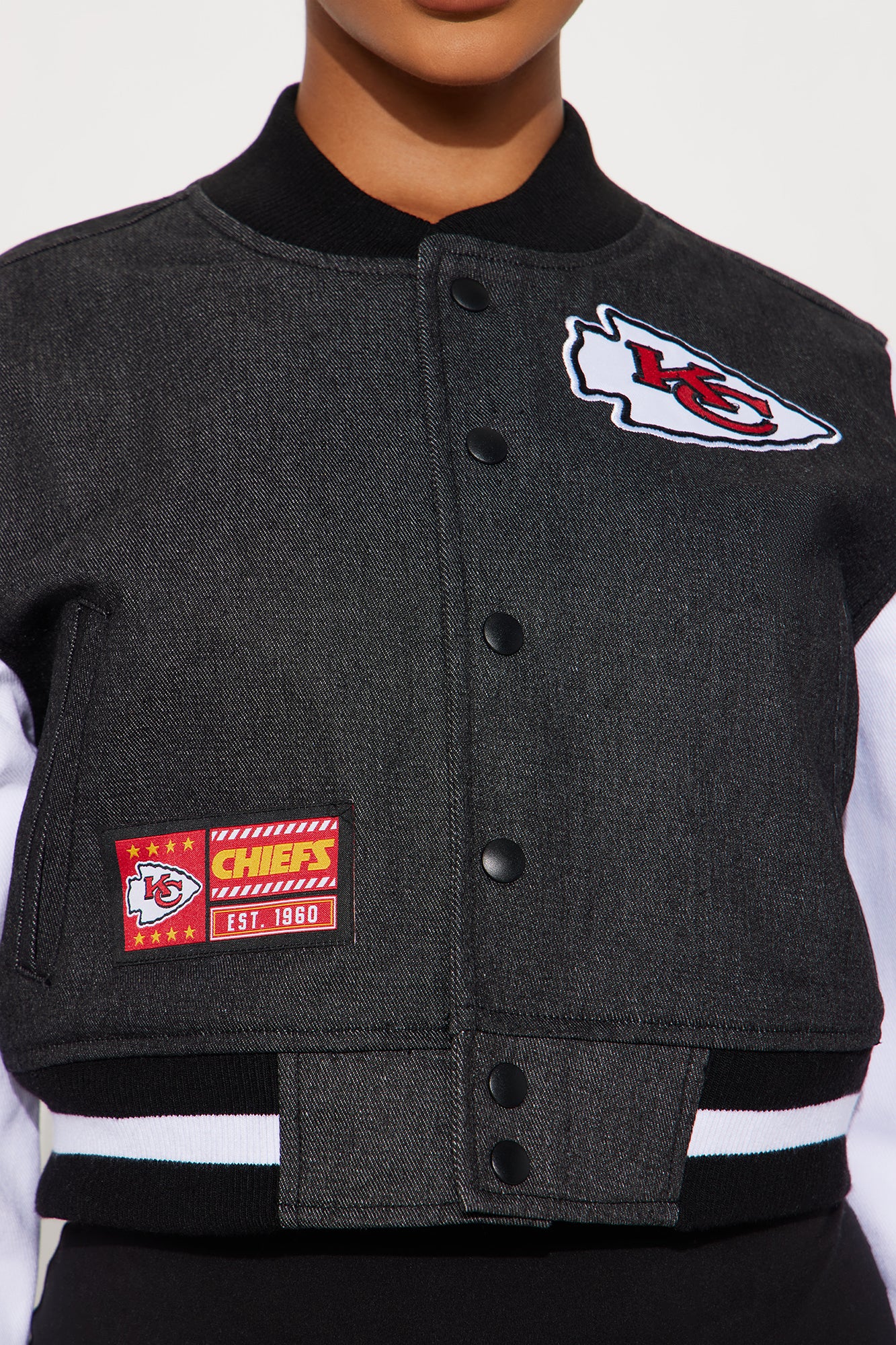 Chiefs Home Game Jacket - Black Wash - Image 3