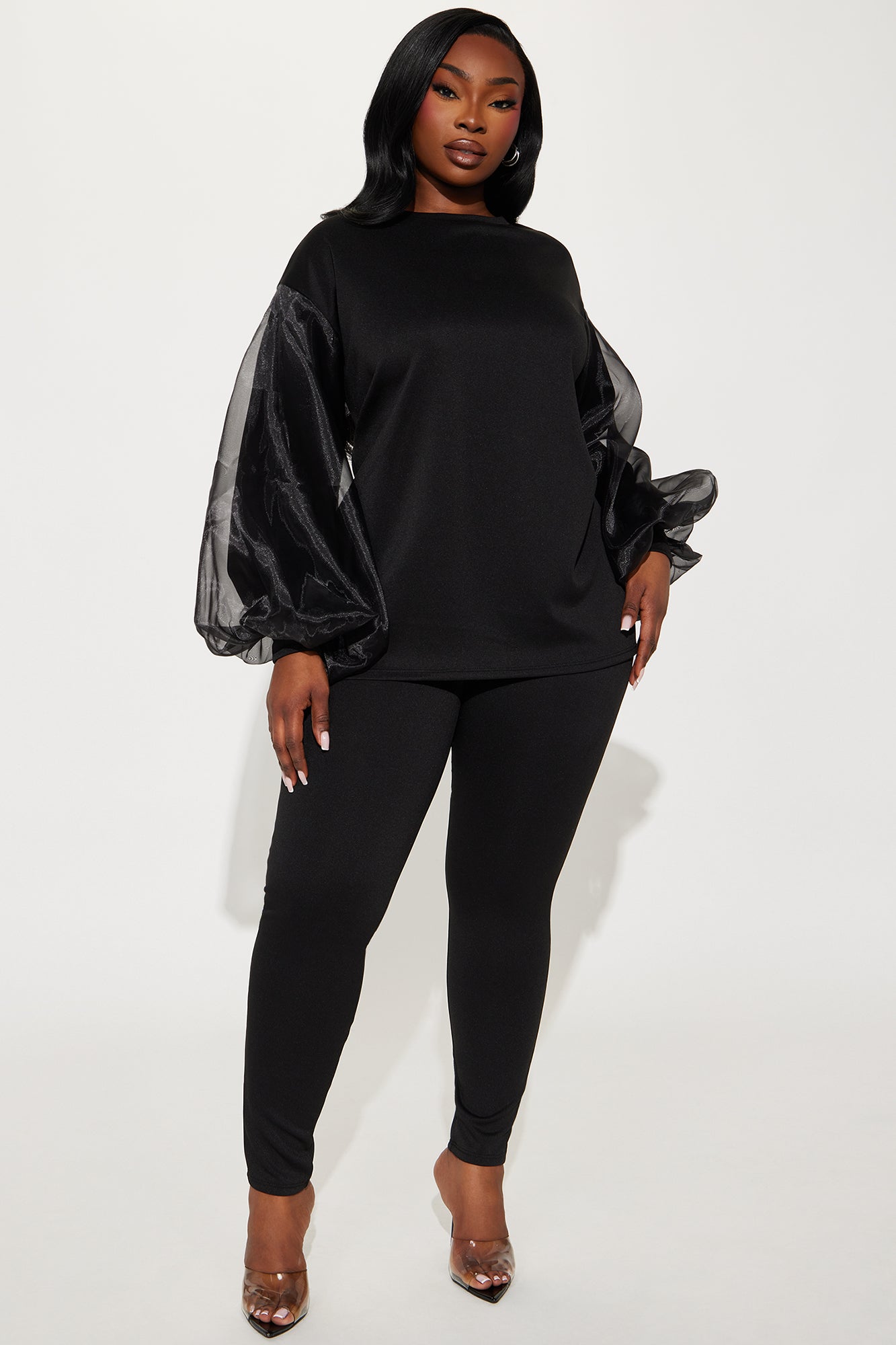 Farrah Pant Set - Black - Image 4