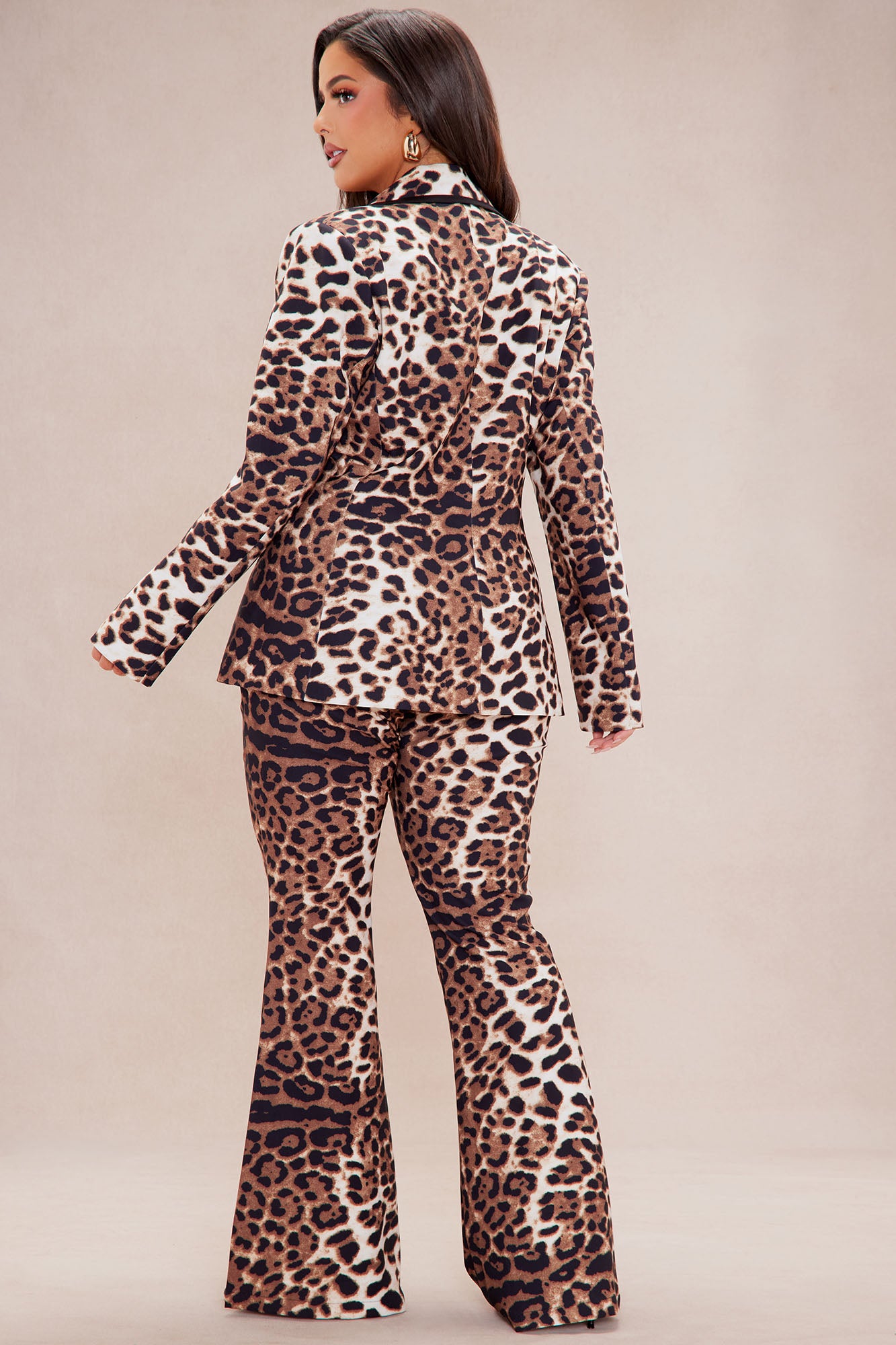 Lani Leopard Blazer Suit Set - Leopard - Image 8