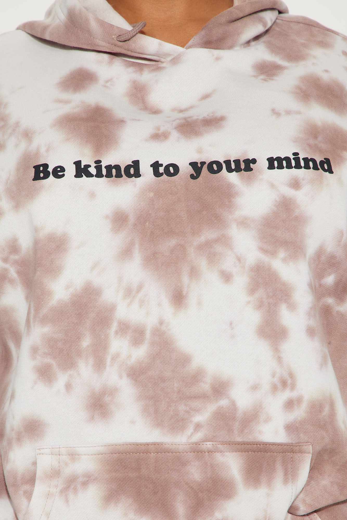 Be Kind Tie Dye Jogger Set - Mocha/combo - Image 3