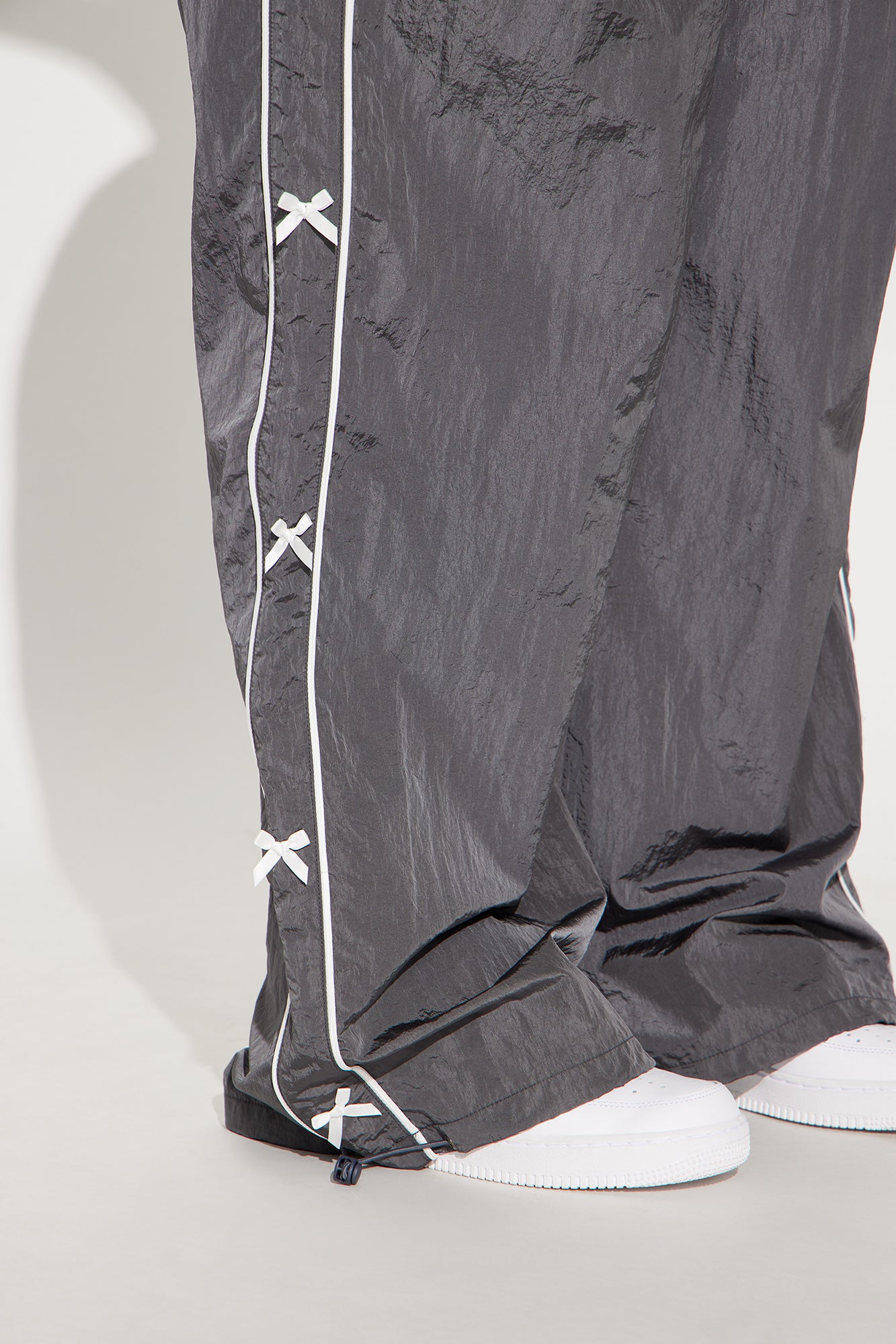 Trina Windbreaker Track Pant - Charcoal - Image 6