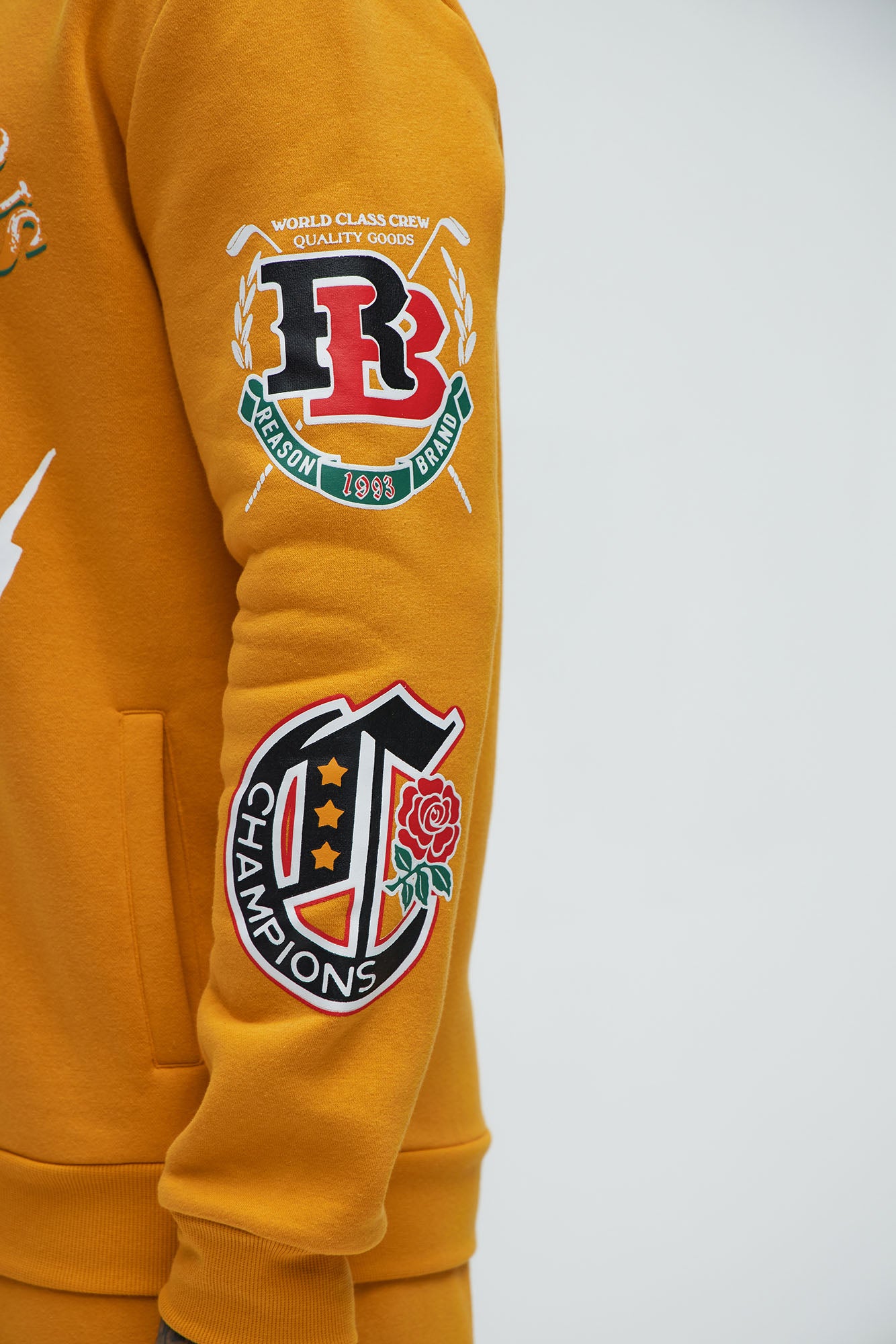 Bully University Hoodie - Yellow - Image 5