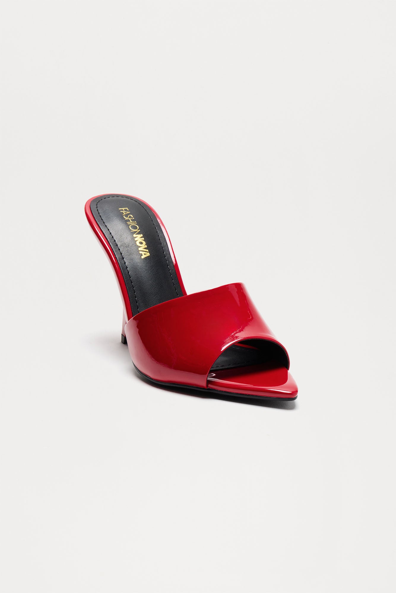 Kian Patent Heels - Red - Image 3
