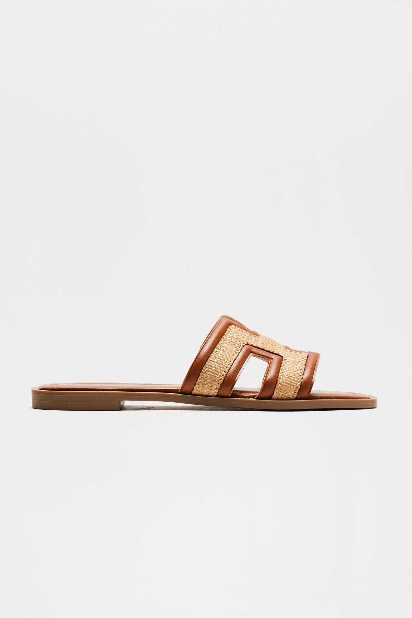 Ula Raffia Sandals - Tan - Image 3