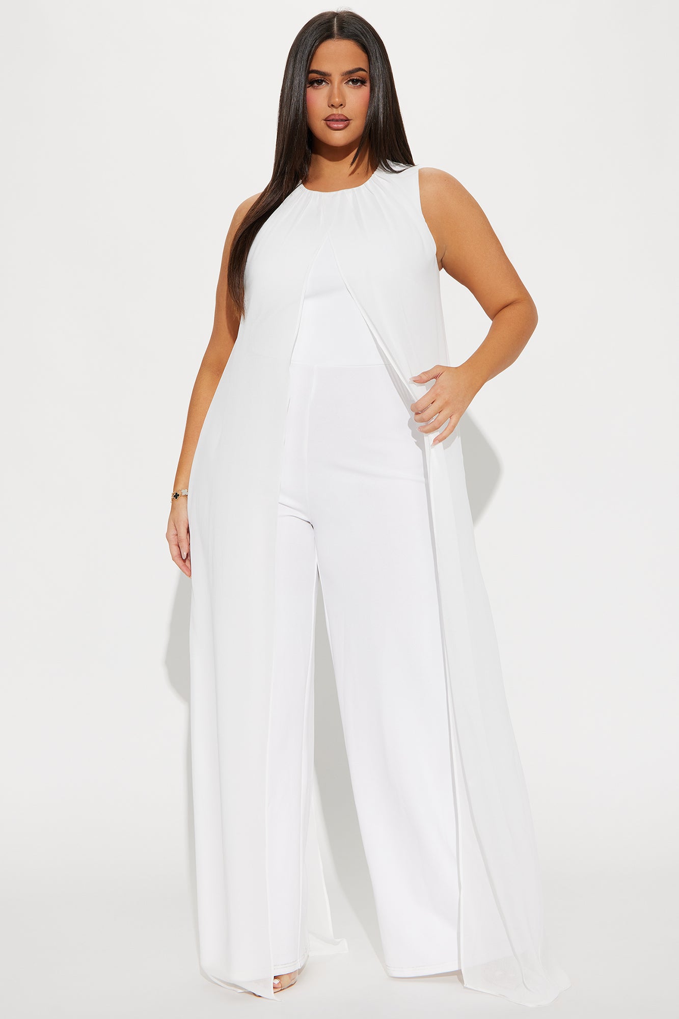 Dedicated To You Jumpsuit - White - Image 4