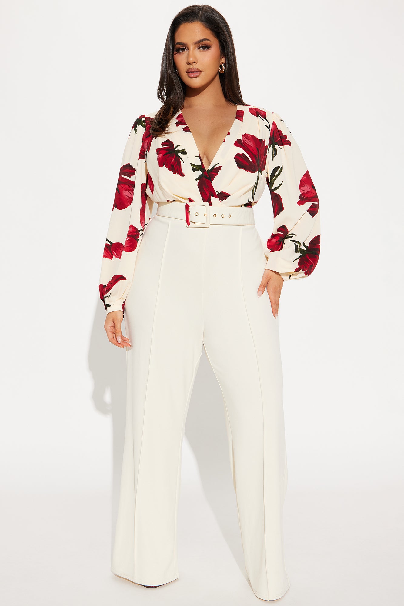 Wish You Well Jumpsuit - Cream/combo - Image 4